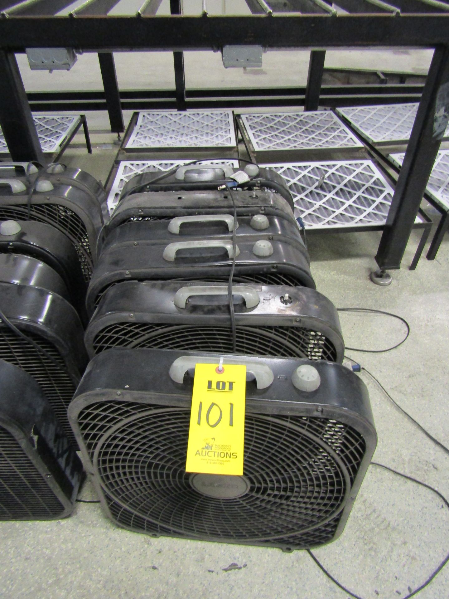 (6) 20" Box Fans