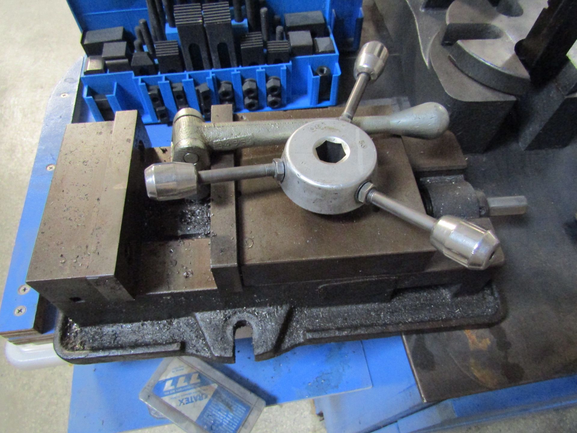 HOMGE 6" Milling Vise With Step Blocks and Hardware Sets (1 Partial Set) - Image 3 of 4