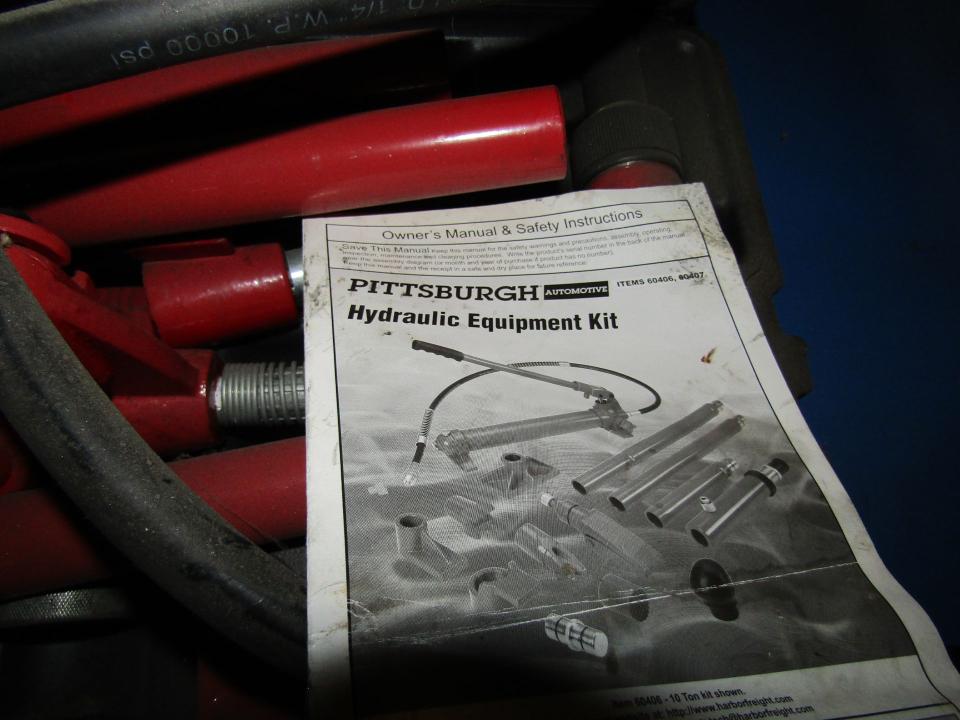 PITTSBURGH Hydraulic Equipment Kit, Items 60406 - Image 2 of 2