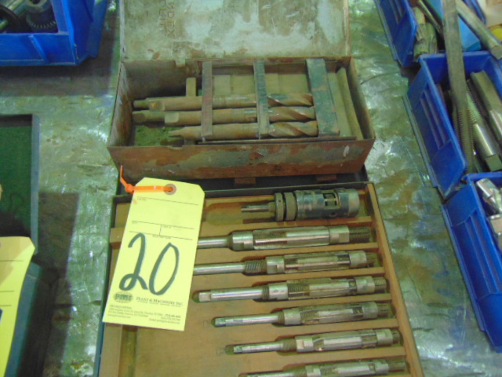 LOT CONSISTING OF: drills & adj. reamers