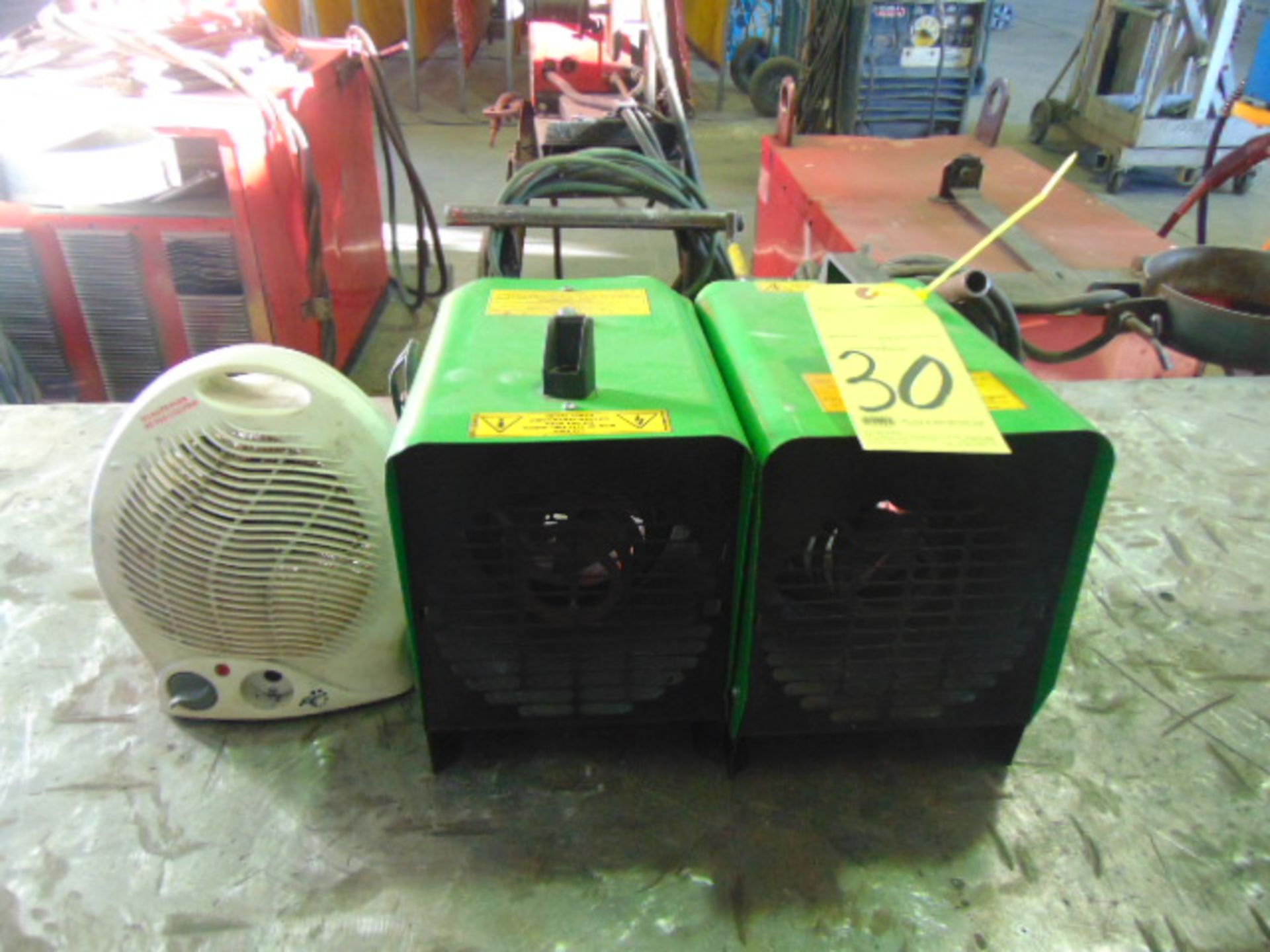 LOT OF ELECTRIC HEATERS (3), assorted