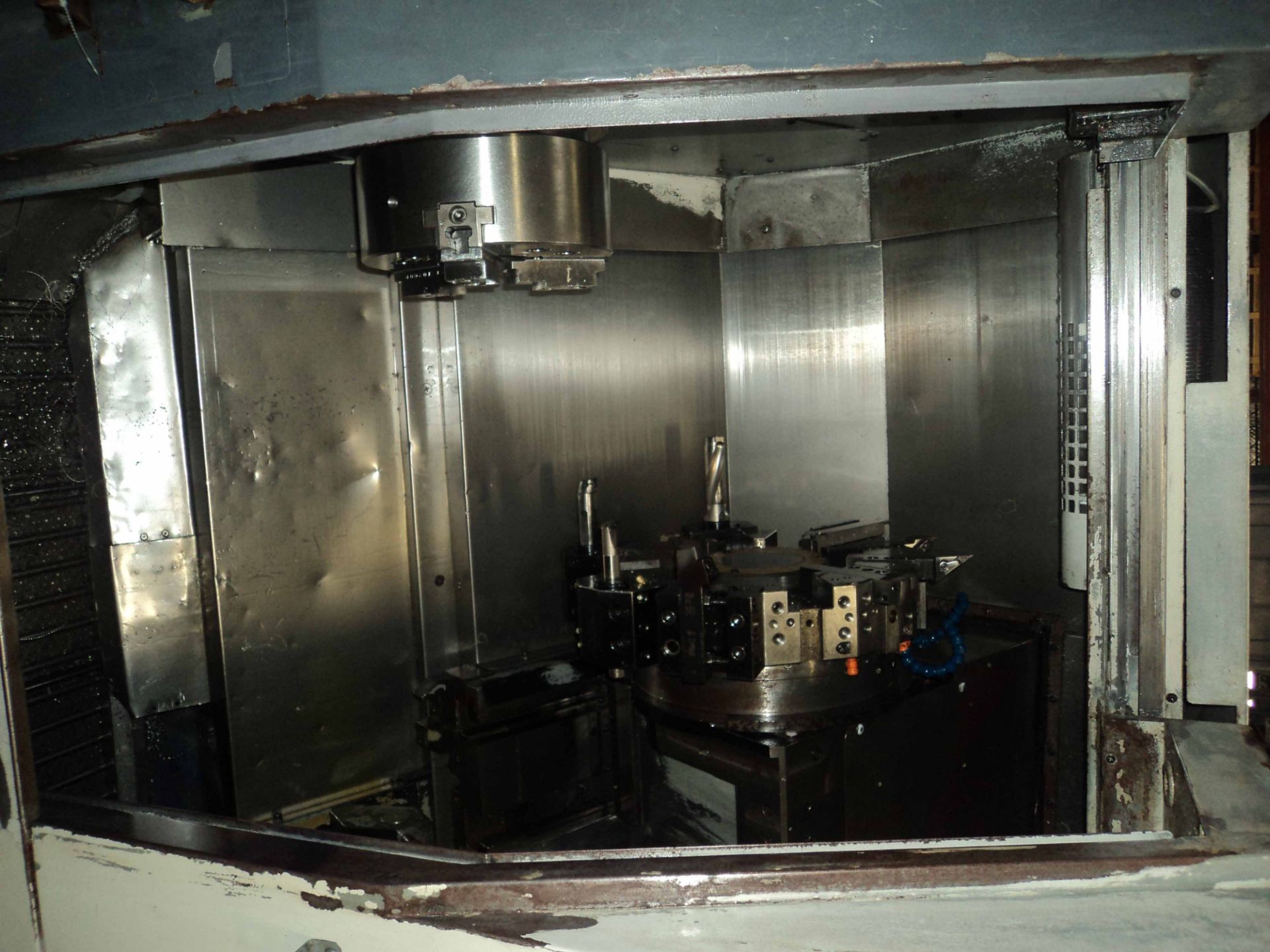 CNC LATHE, MORI SEIKI MDL. SL-200, MSC-500 CNC control, 25.8" sw. over bed, 20.1" sw. over - Image 2 of 5