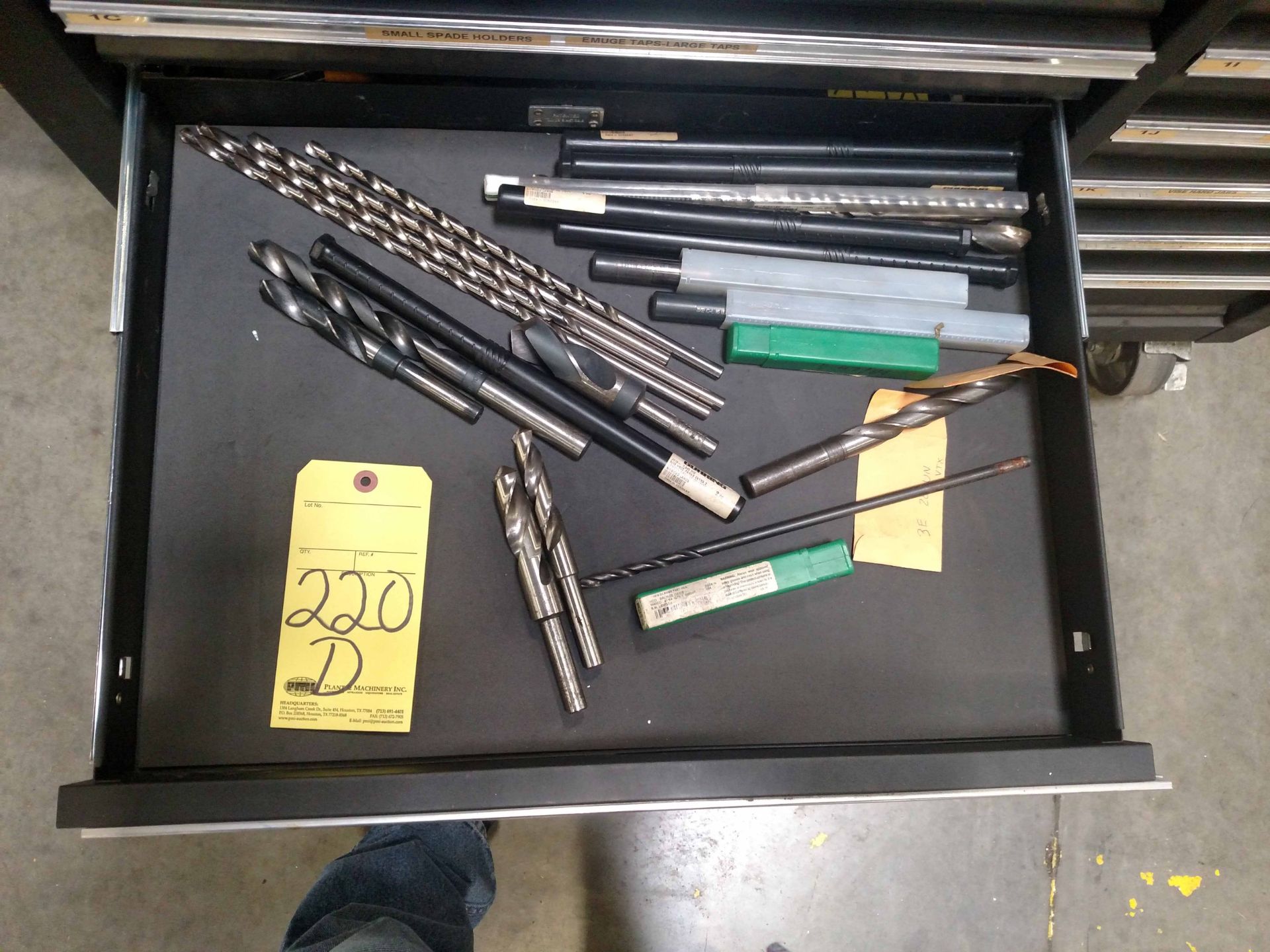 LOT OF DRILL BITS, misc.