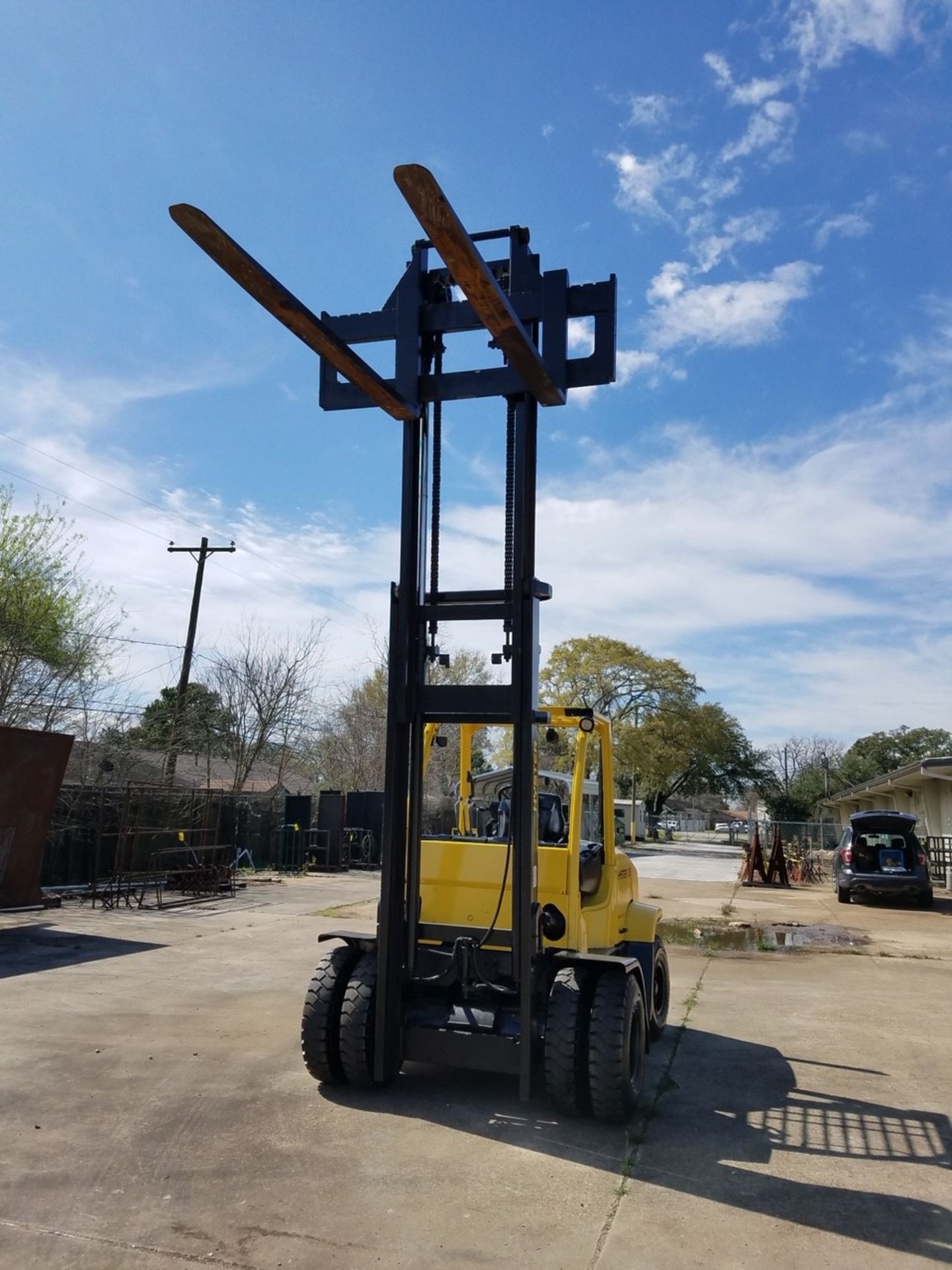 DIESEL FORKLIFT, HYSTER 15,500 LB. CAP. MDL. H155FT, new 2014, diesel, 127" 2-stage mast, 173" - Bild 6 aus 11