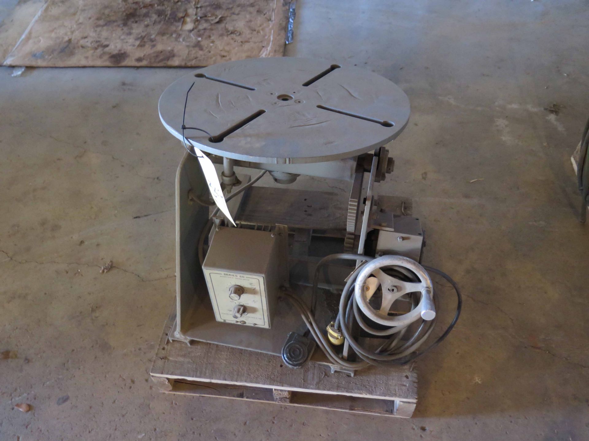 WELDING POSITIONER, RANSOME 300 LB. CAP., Series 50, 20" table