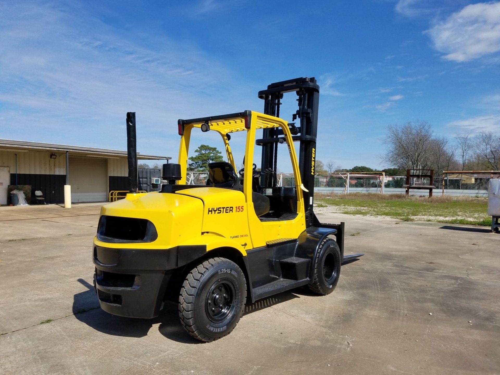 DIESEL FORKLIFT, HYSTER 15,500 LB. CAP. MDL. H155FT, new 2014, diesel, 127" 2-stage mast, 173" - Bild 2 aus 11