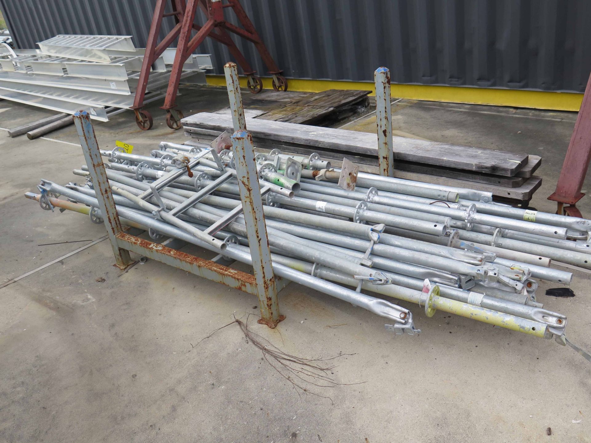 LOT OF ALUMINUM SCAFFOLDING, AT-PAC - Image 2 of 2