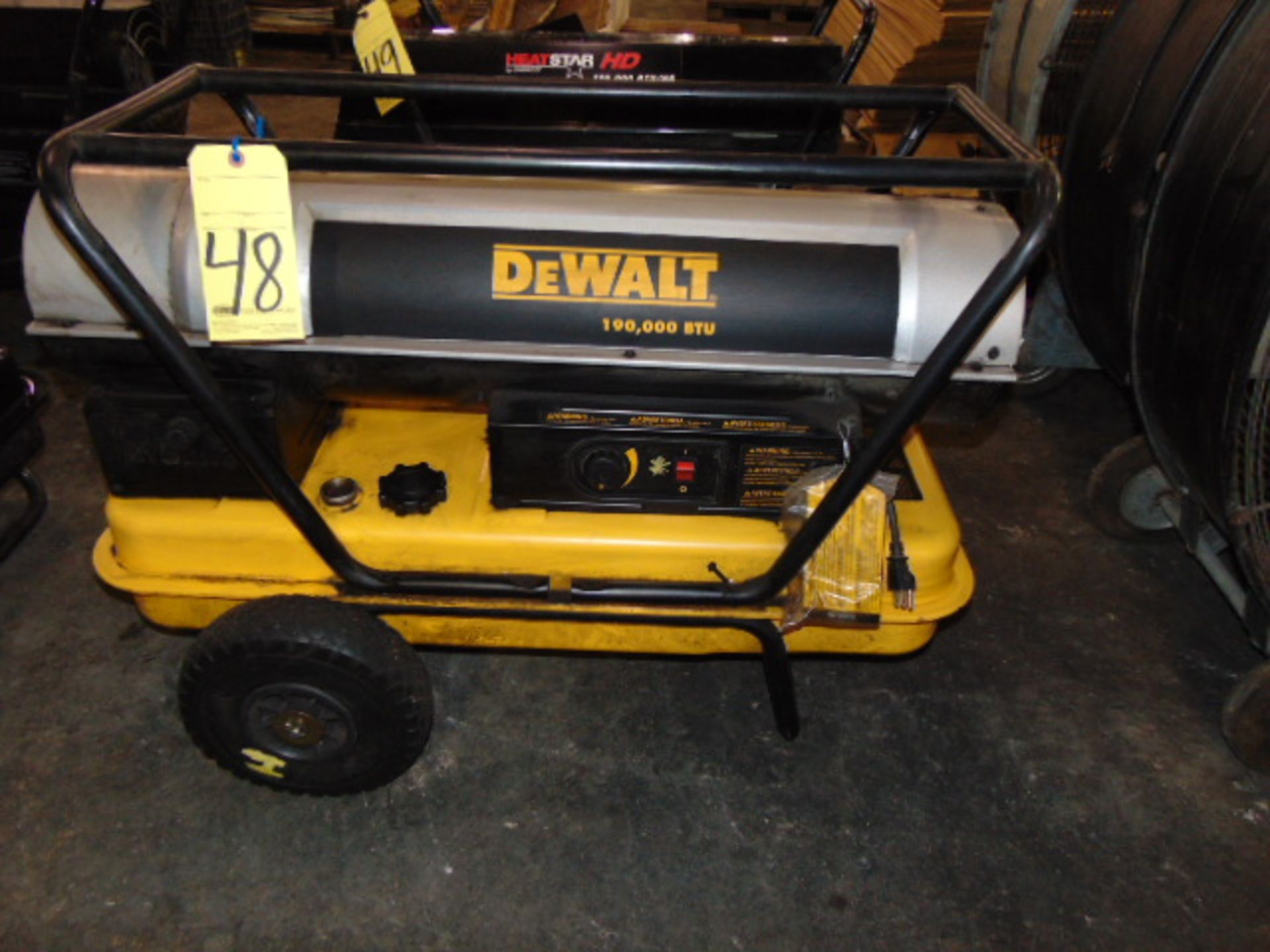 KEROSENE HEATER, DEWALT, 190,000 BTU