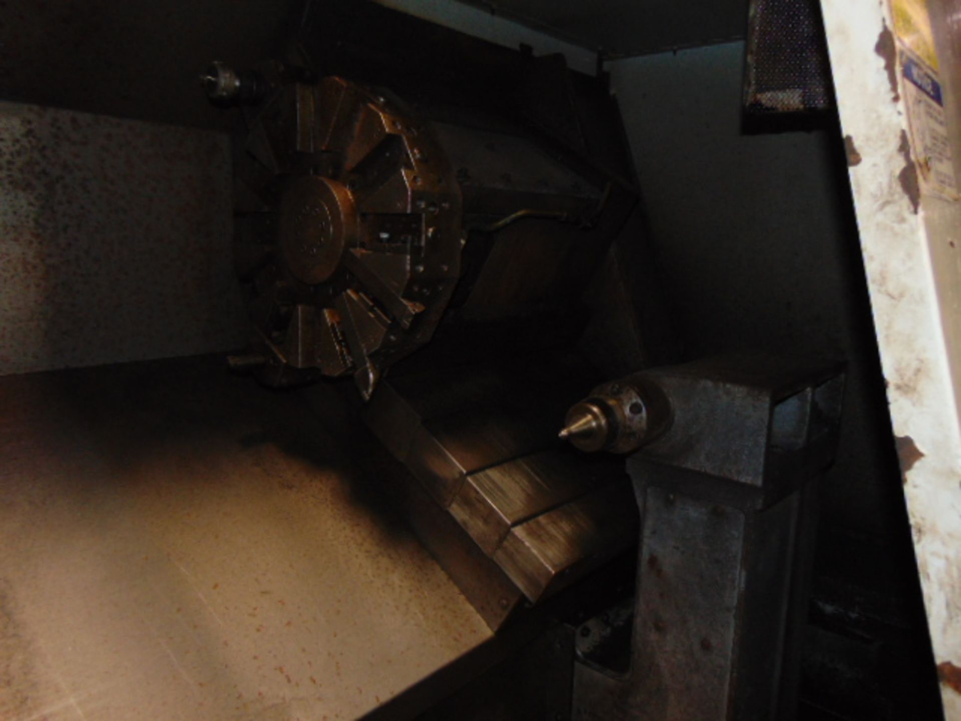 CNC LATHE, HAAS MDL. SL30TB BIG BORE, new 3/2005, 30” max. swing, 16” turn dia., 34” turn length, - Image 5 of 11