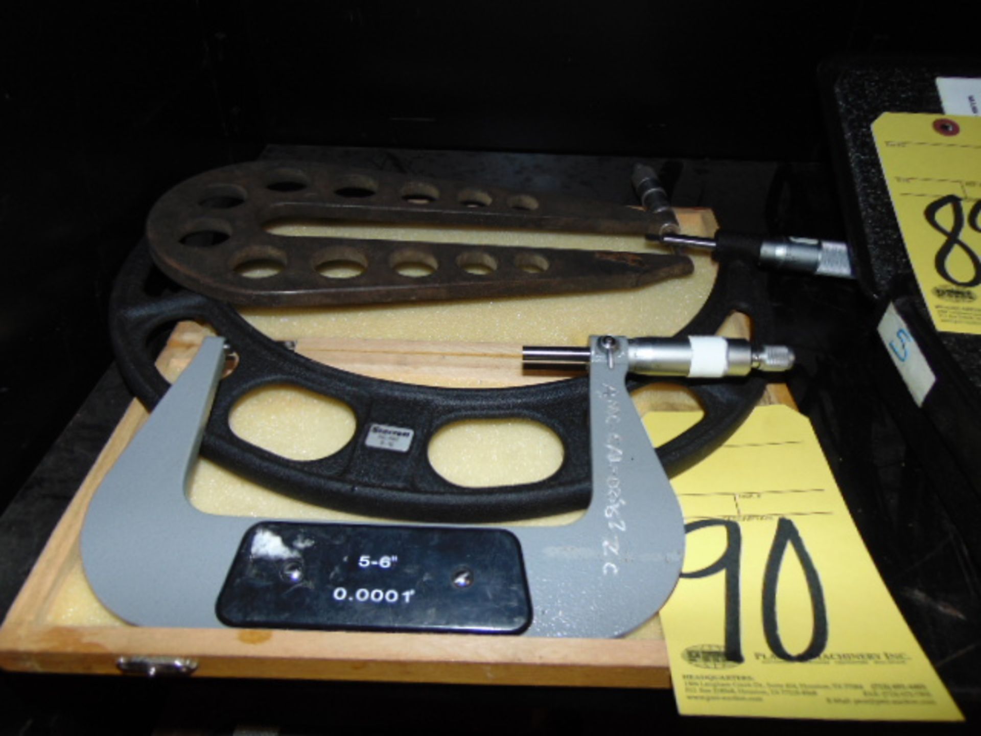 LOT OF MICROMETERS (3), assorted