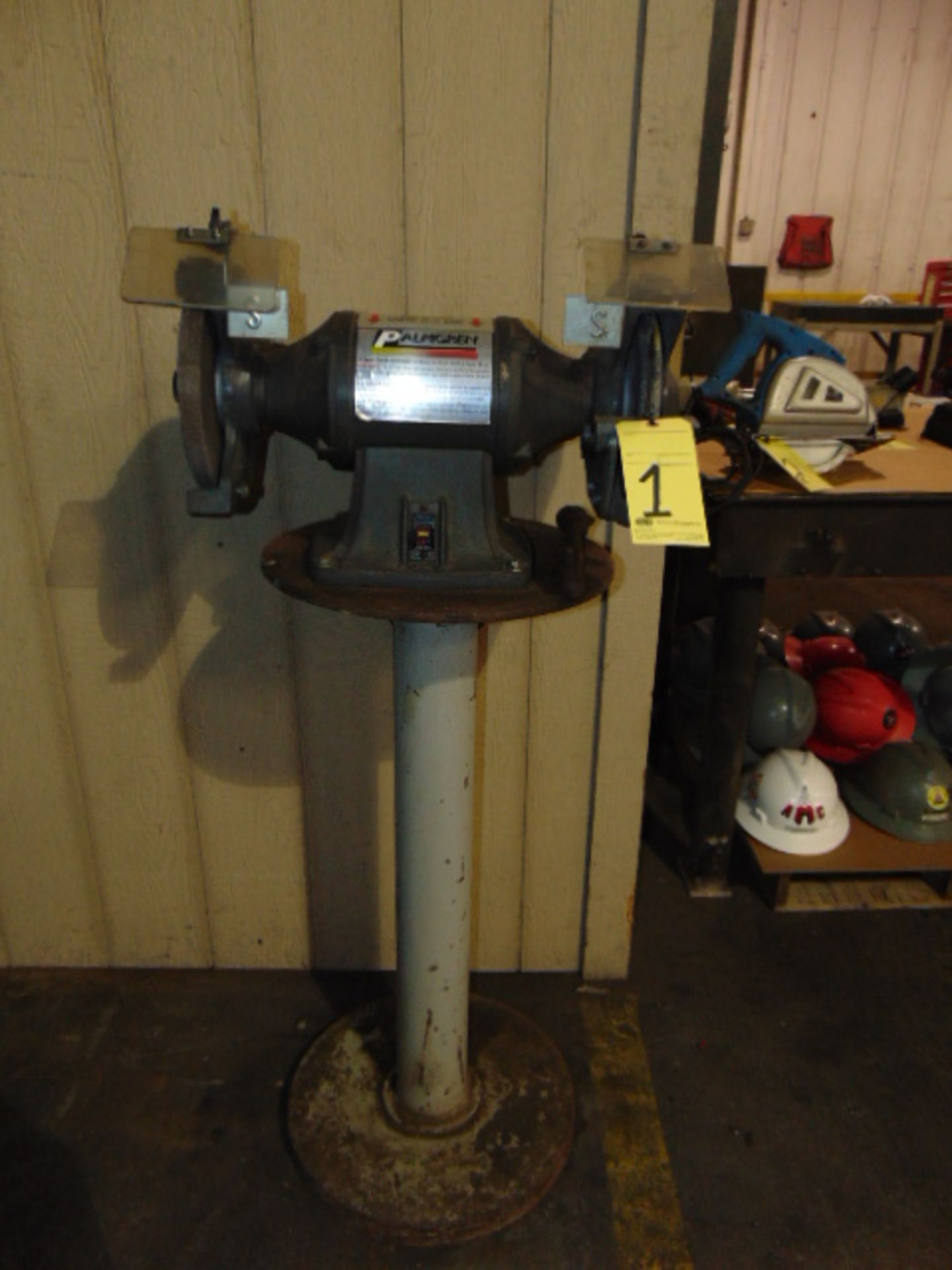 PEDESTAL GRINDER, PALMGREN 10"