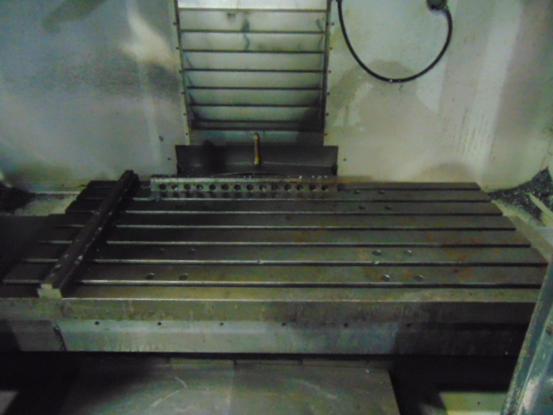 VERTICAL MACHINING CENTER, HAAS MDL. VF3YT/50, new 9/2013, 24” x 54” table, 40” X-axis travel, 26” - Image 3 of 10