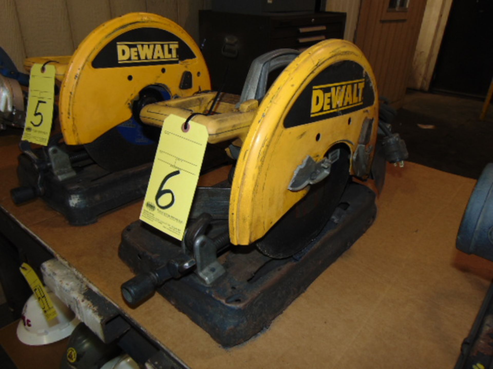 ABRASIVE CUT-OFF SAW, DEWALT 14"