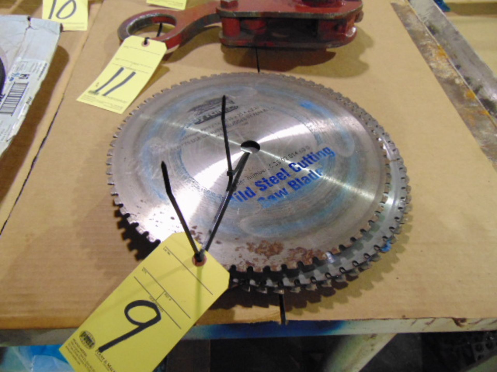 LOT OF SAW BLADES, 14"