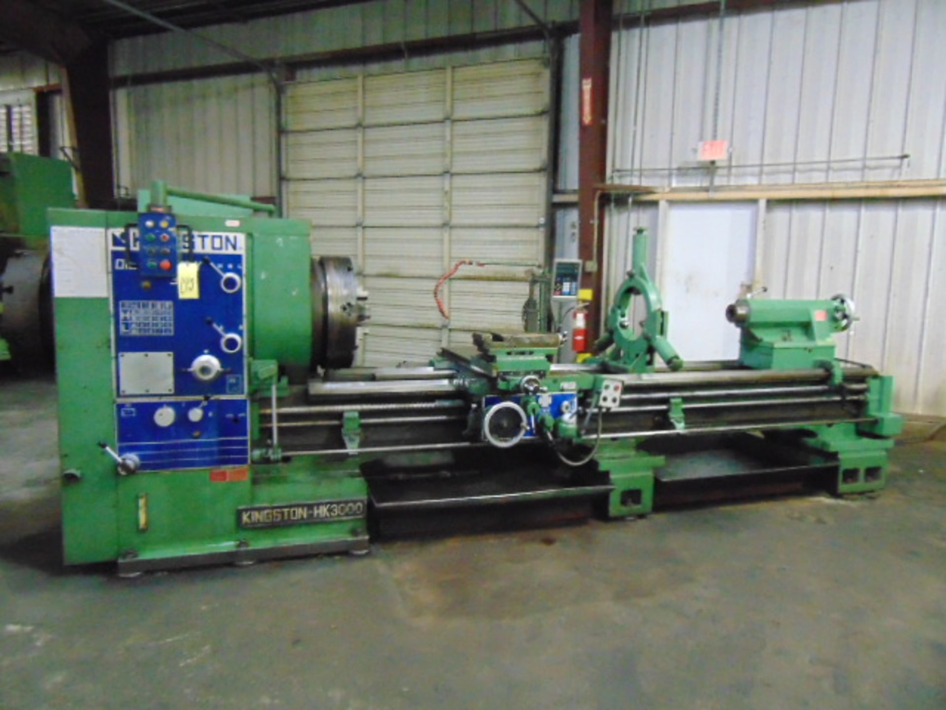 HOLLOW SPINDLE LATHE, KINGSTON 30” X 120” MDL. HK3000 OIL COUNTRY, new 2007, 30” sw. over bed, 20.