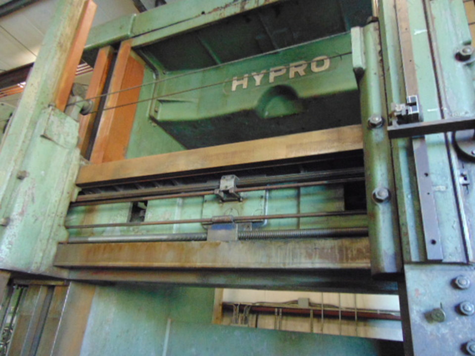 VERTICAL BORING MILL, GIDDINGS & LEWIS HYPRO 96”, approx. 104” sw. to column, approx. 96” under