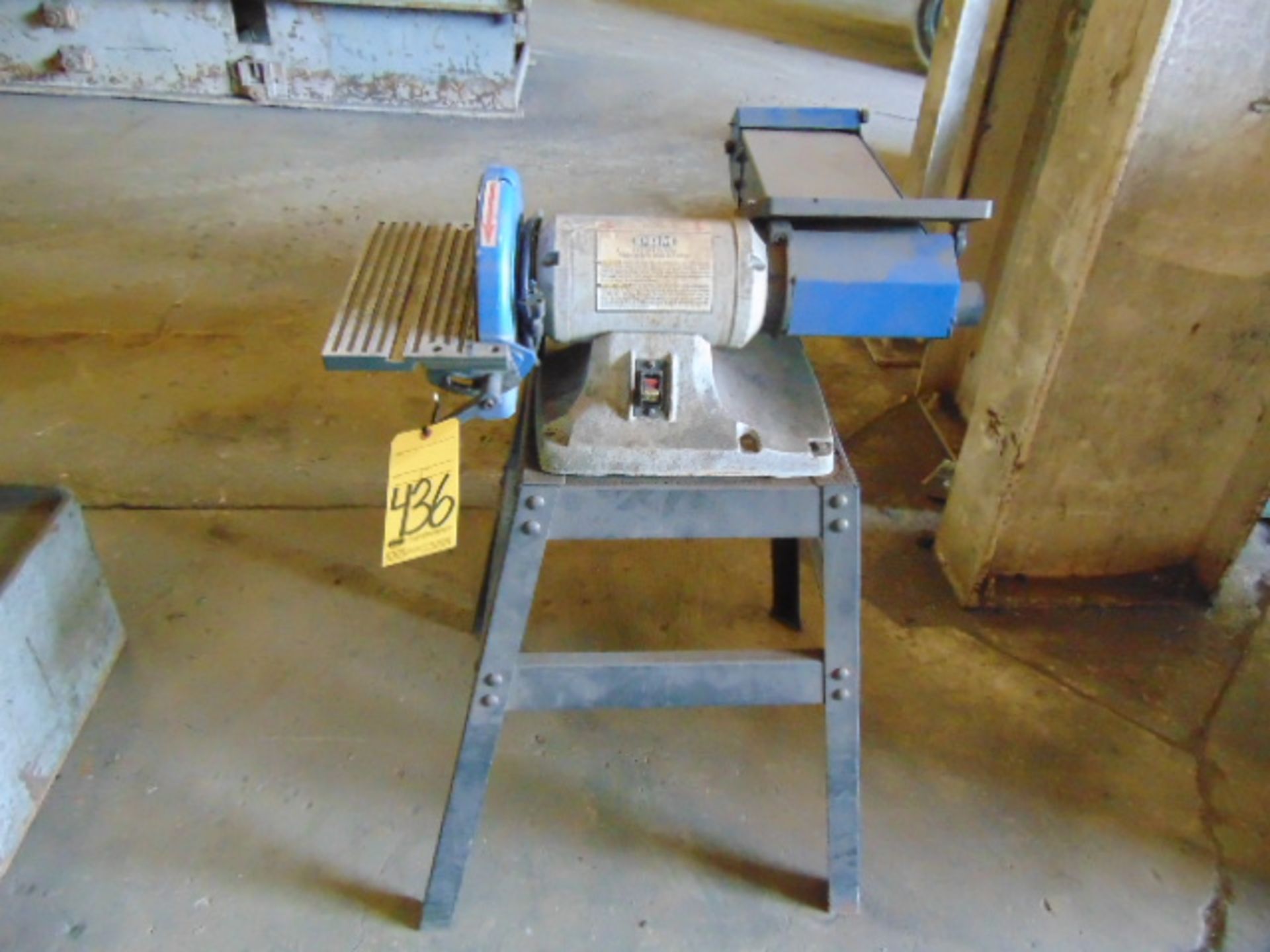 COMBINATION BELT/DISC SANDER, PRM 6" X 9" MDL. PR726489, 1 HP motor