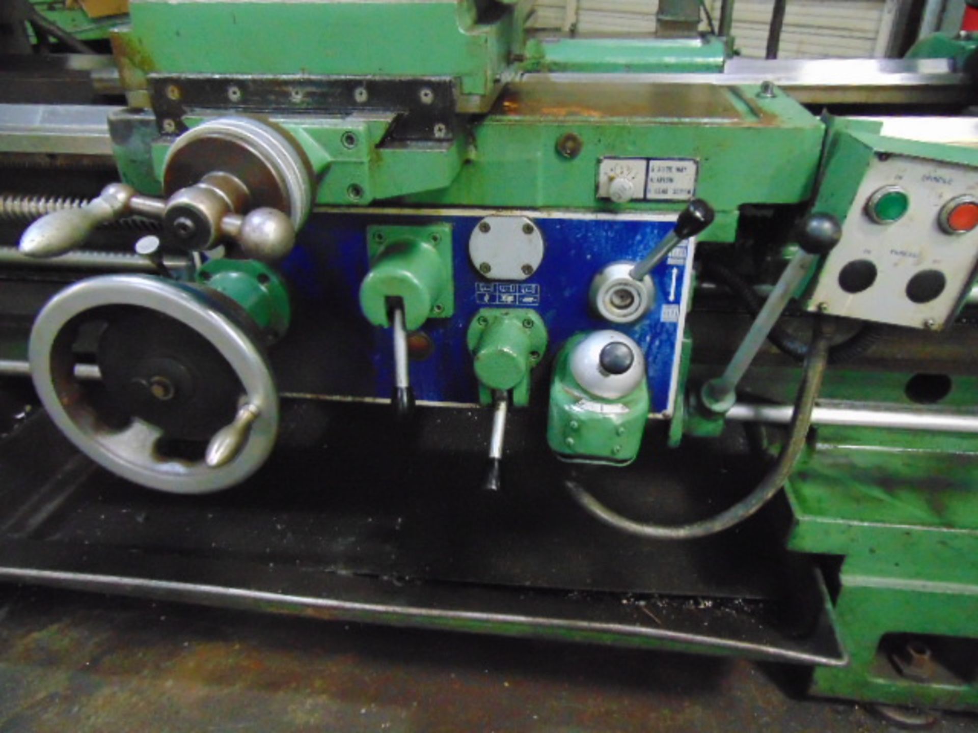 HOLLOW SPINDLE LATHE, KINGSTON 30” X 120” MDL. HK3000 OIL COUNTRY, new 2007, 30” sw. over bed, 20. - Image 11 of 14