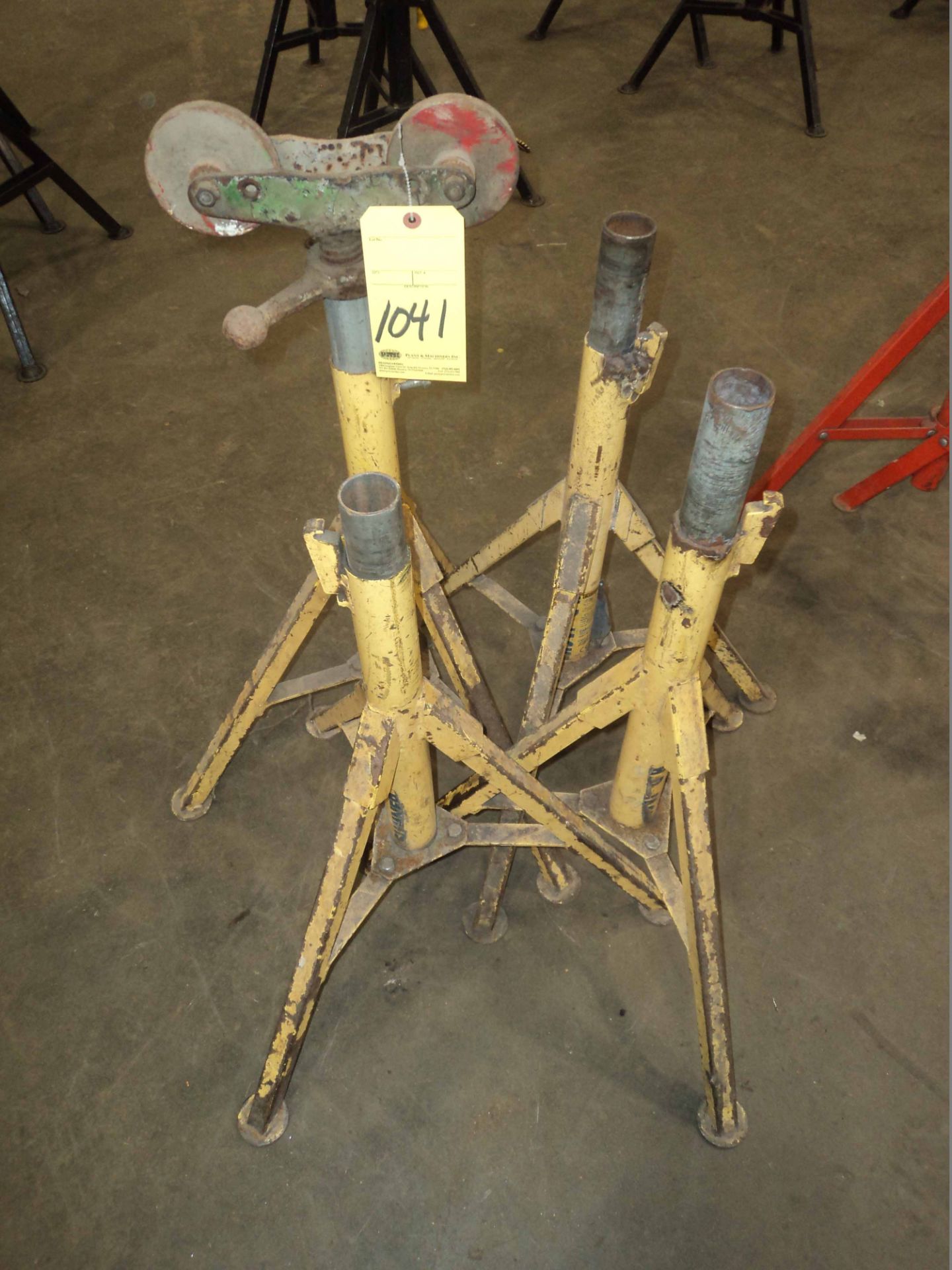 LOT OF PIPE JACKS