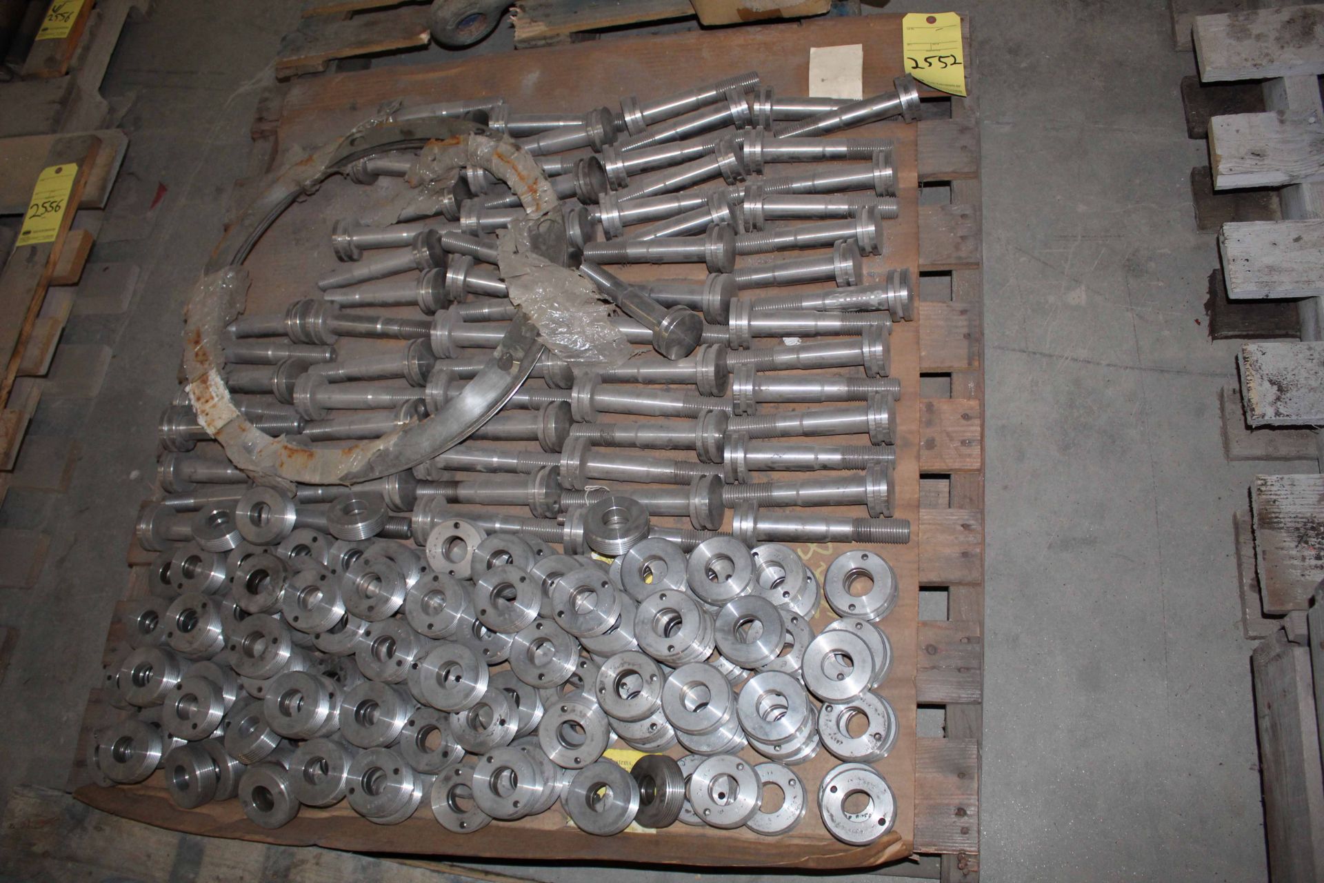 LOT OF STAINLESS STEEL MACHINE PARTS