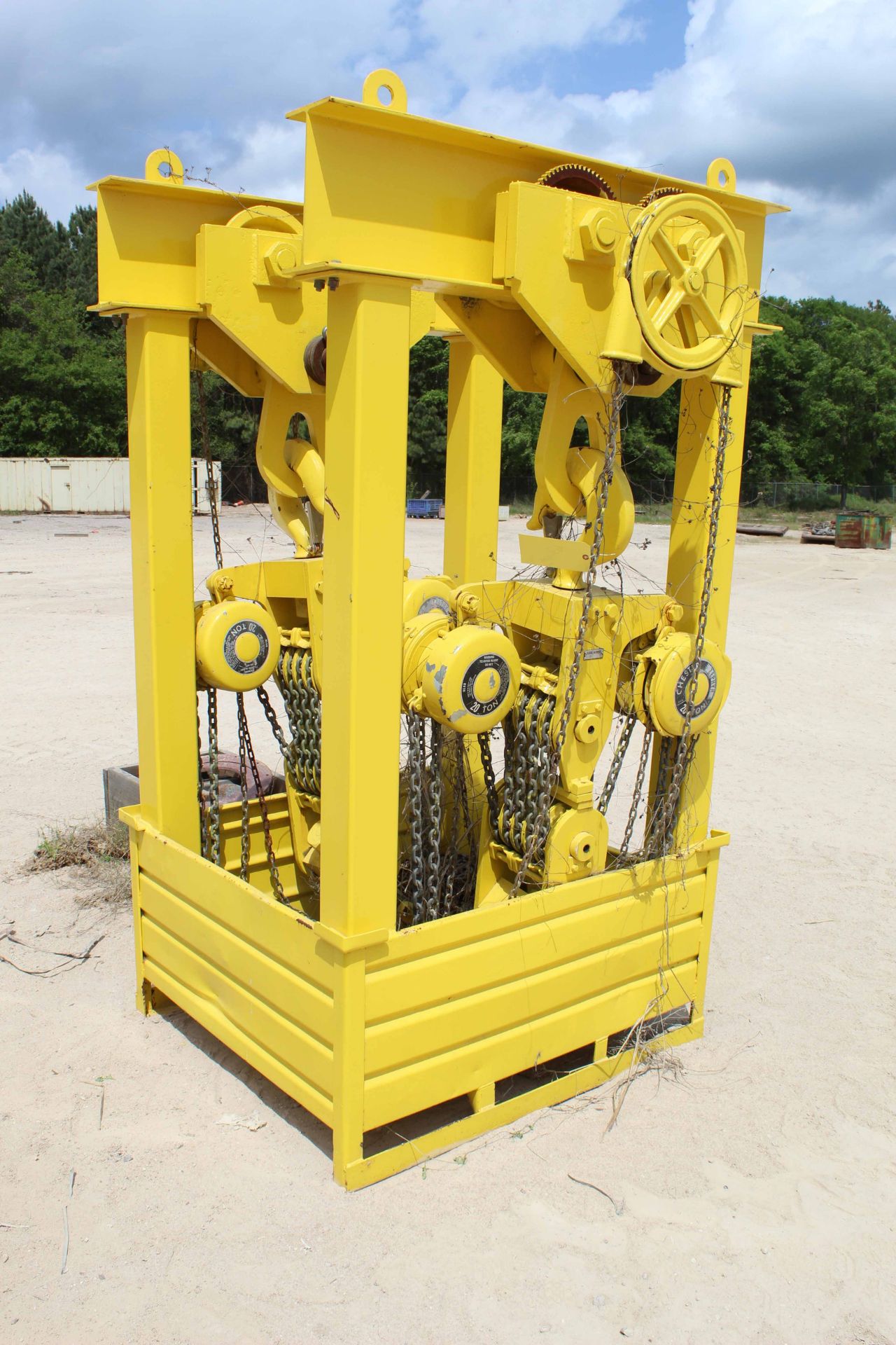 LOT OF MECHANICAL BOP WINCHES, CROSBY, 20 T. - Image 3 of 3