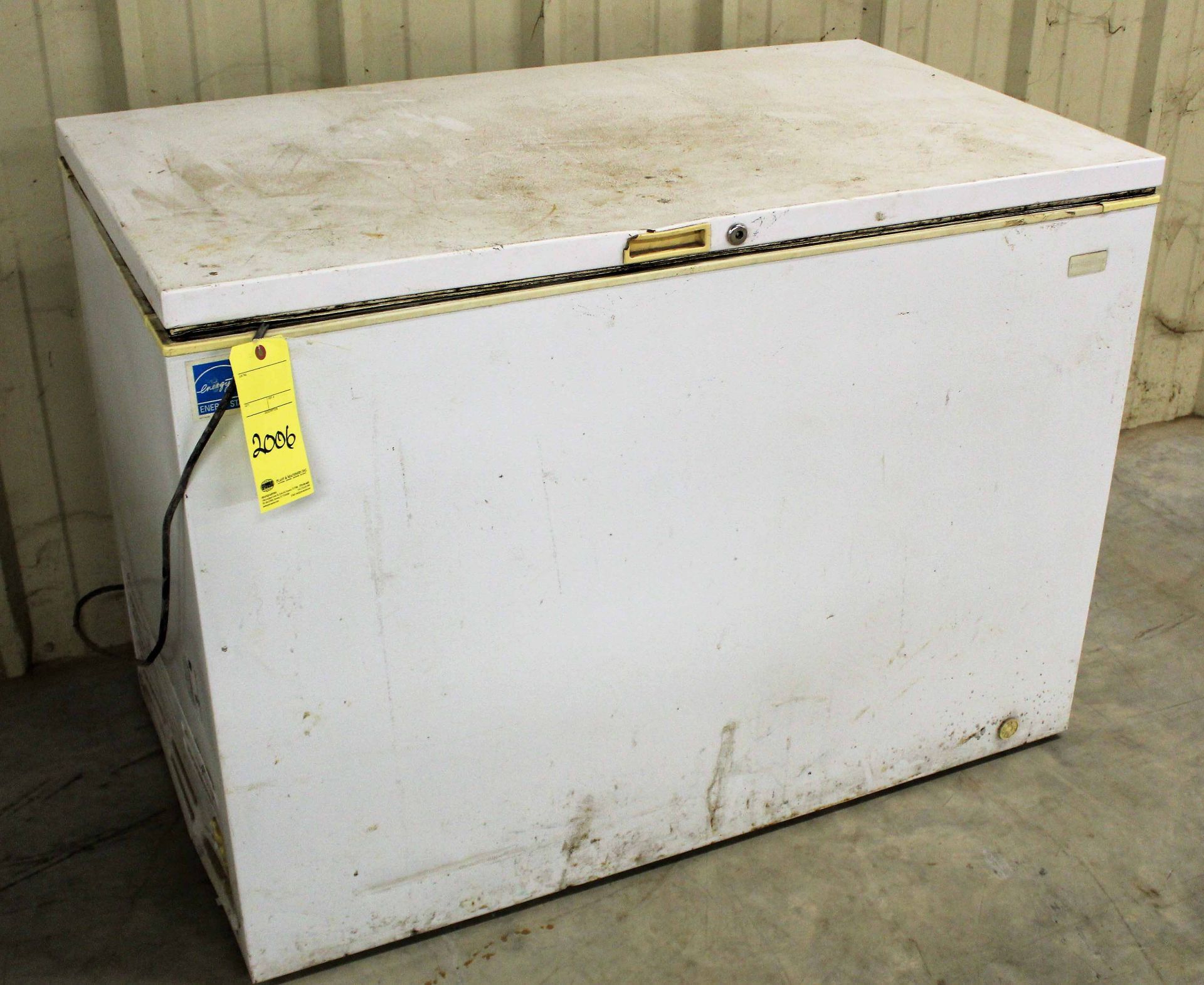 DEEP FREEZER, FRIGIDAIRE MDL. FFCH15M1NW3