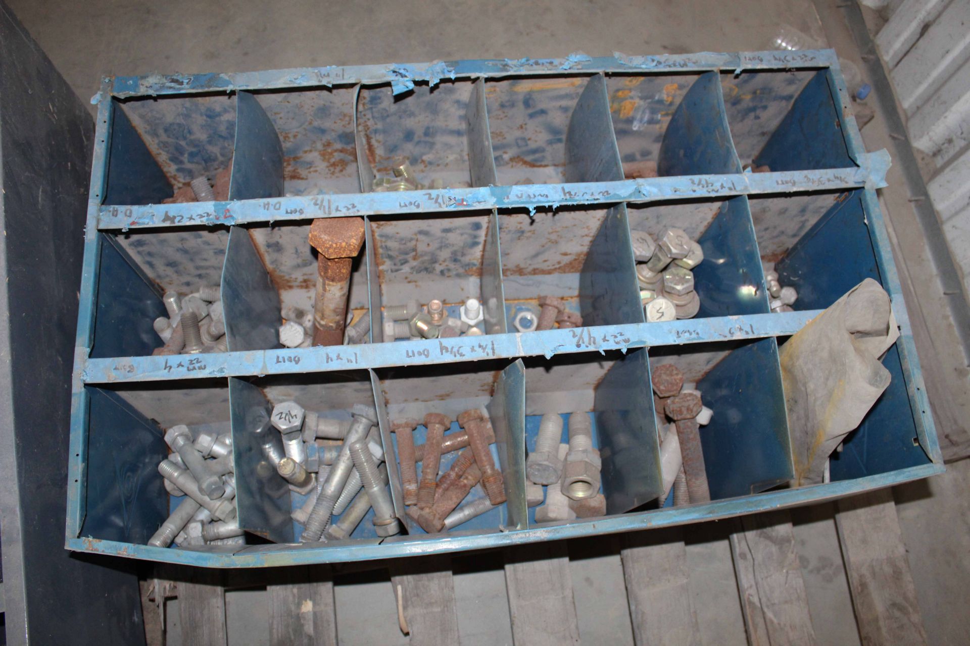 LOT OF METAL PARTS, w/hardware, misc. - Image 6 of 6