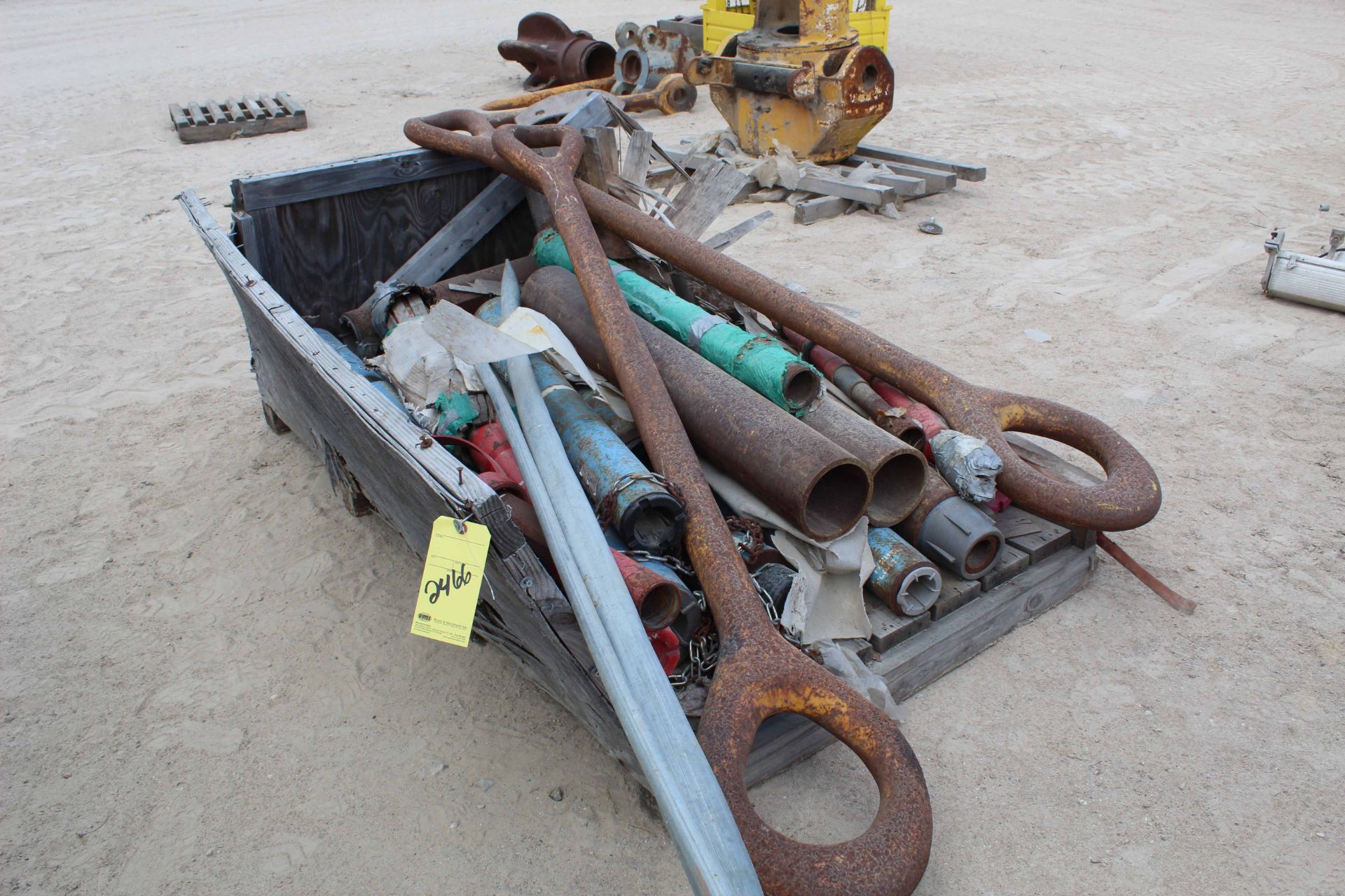 LOT CONSISTING OF: bails & fishing tools