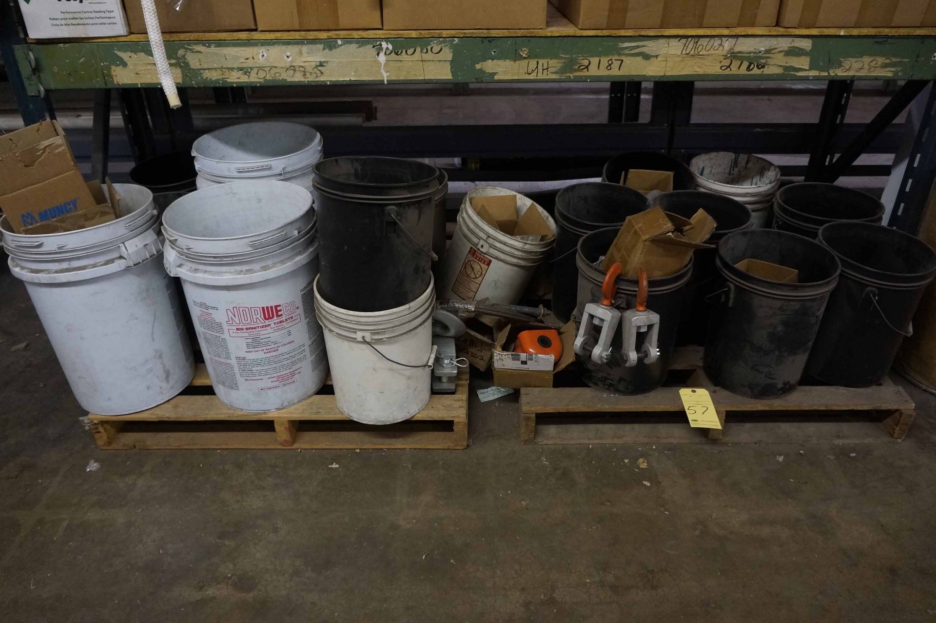 LOT CONSISTING OF: yokes, hooks & protectors (approx. two pallets & one barrel) - Image 3 of 3