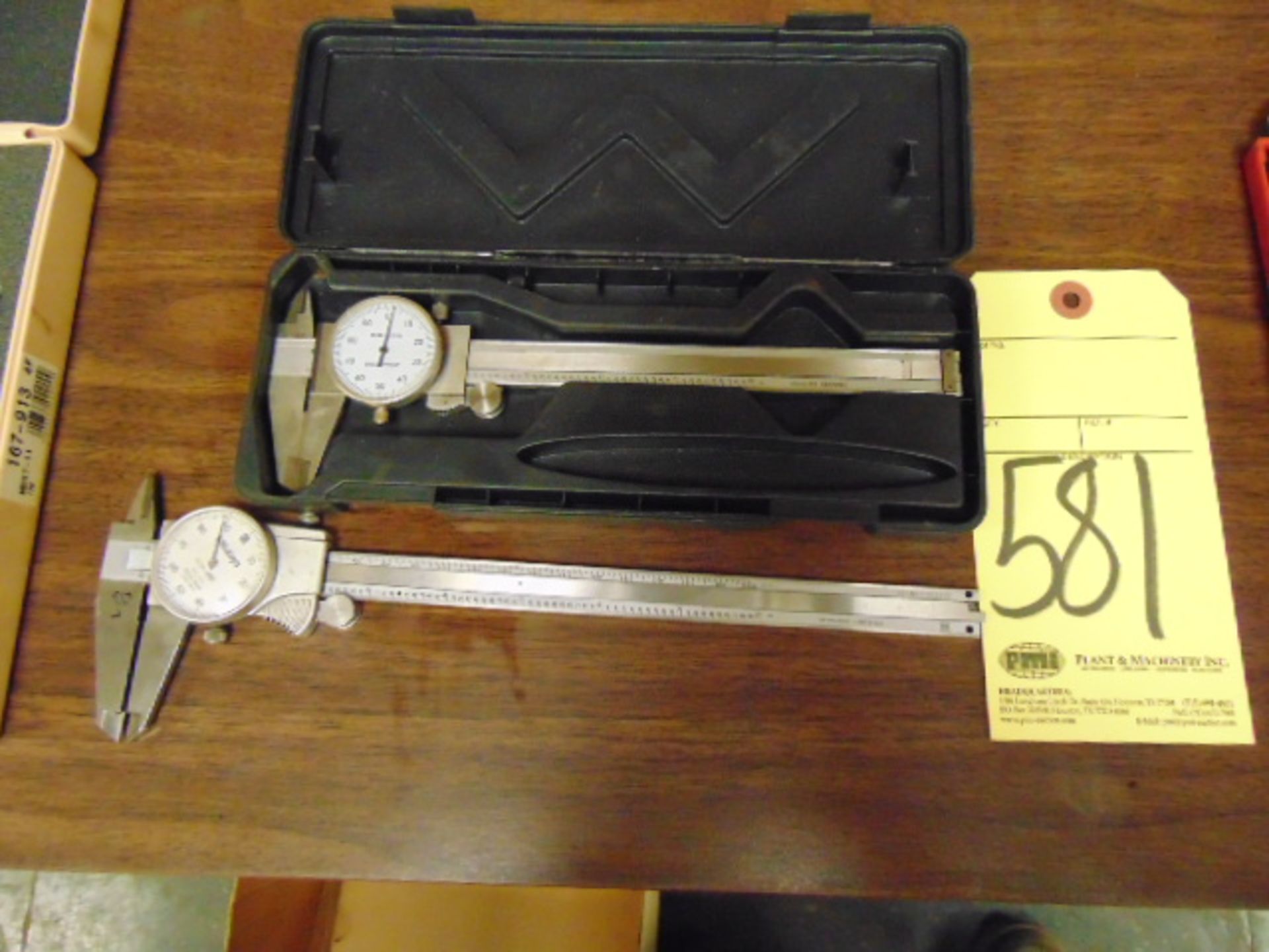 LOT OF DIAL CALIPERS (2)