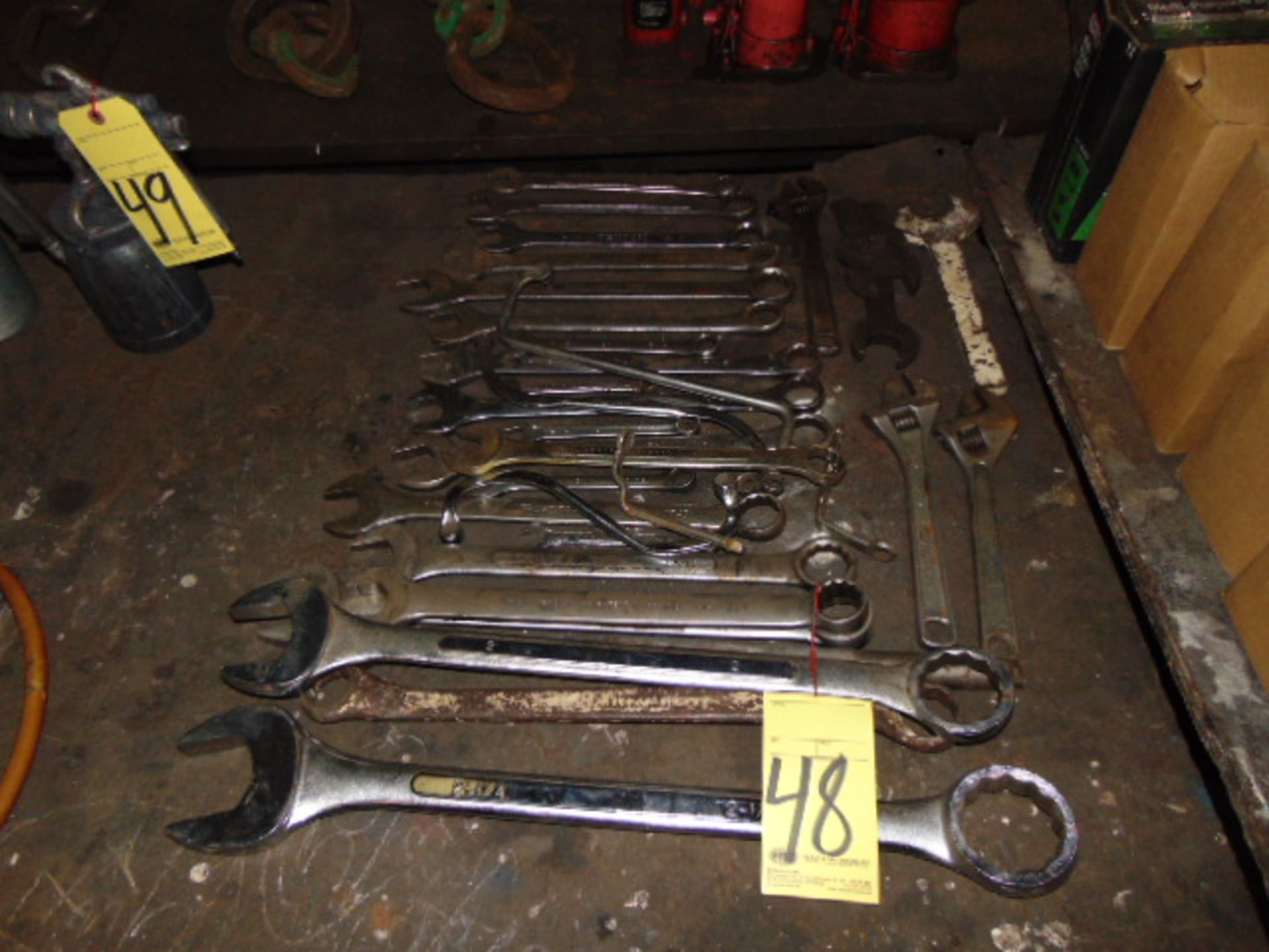 LOT OF WRENCHES, assorted