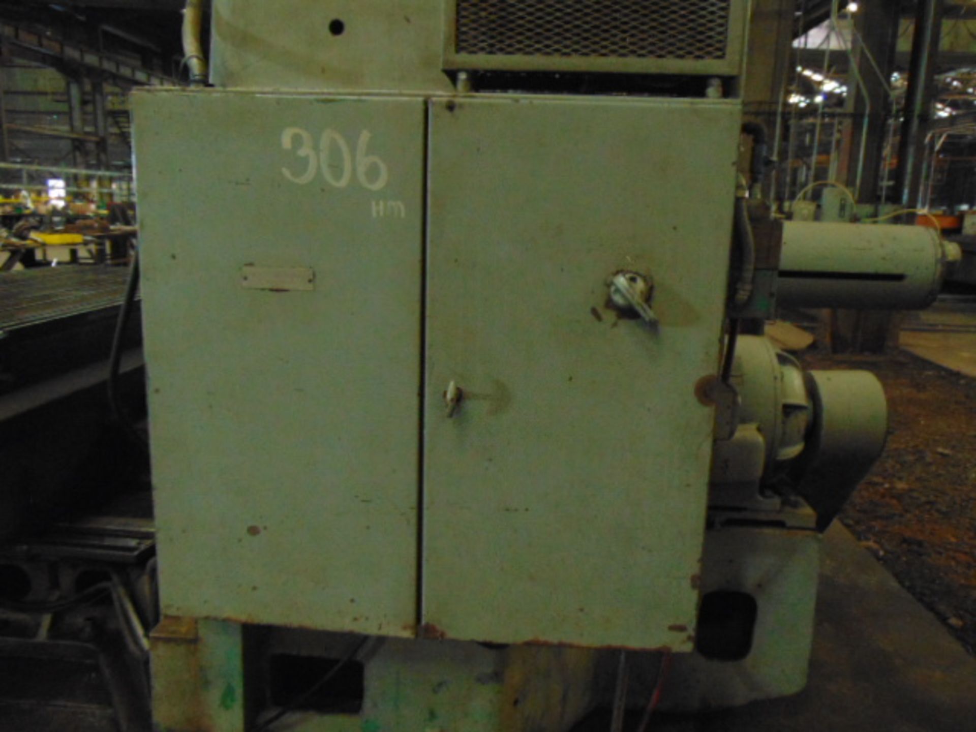 TABLE TYPE HORIZONTAL BORING MILL, LUCAS MDL. 428-60, 40" x 74" tbl., 60" cross travel, approx. - Image 12 of 16