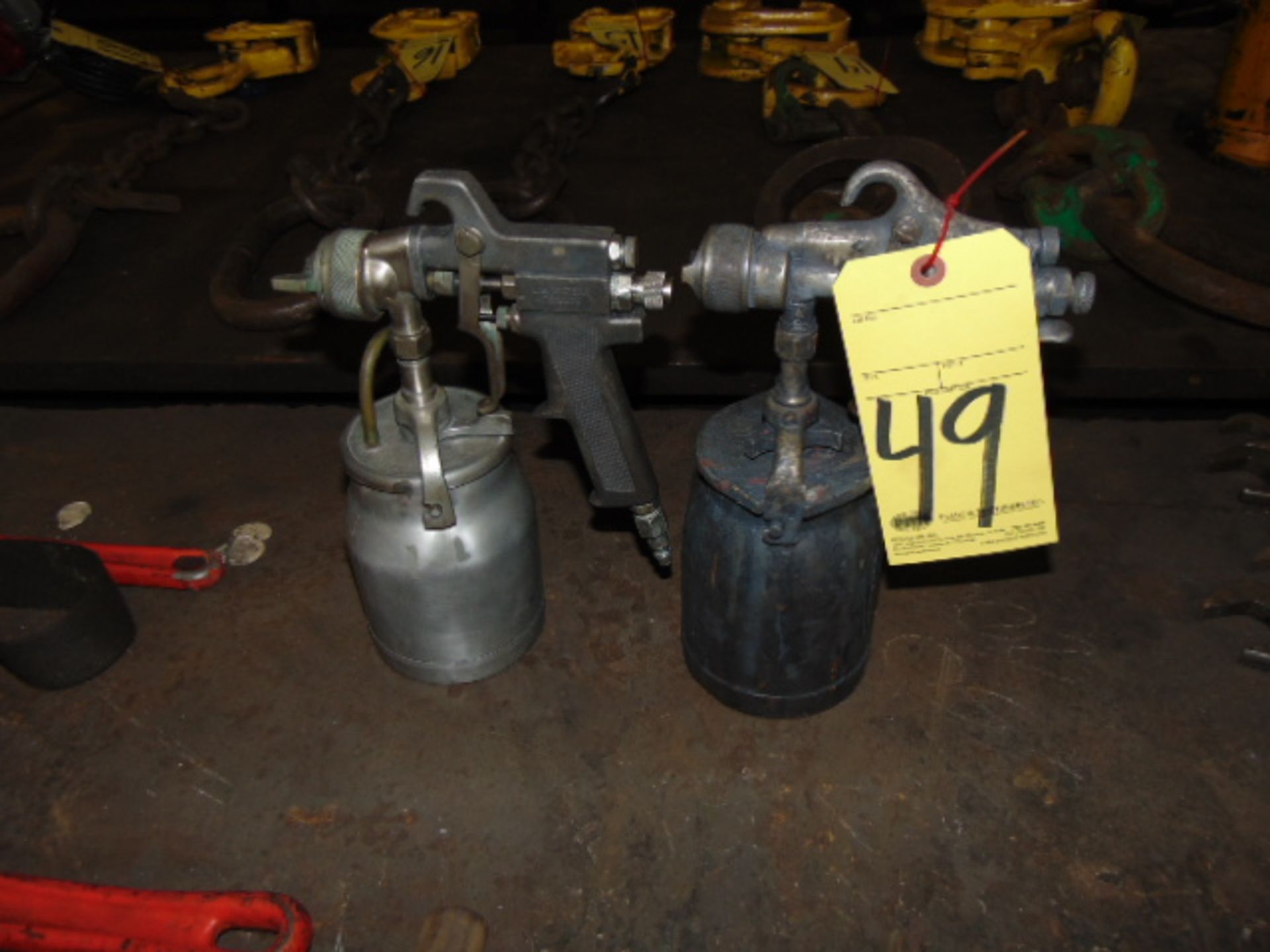 LOT OF SPRAY GUNS (2)