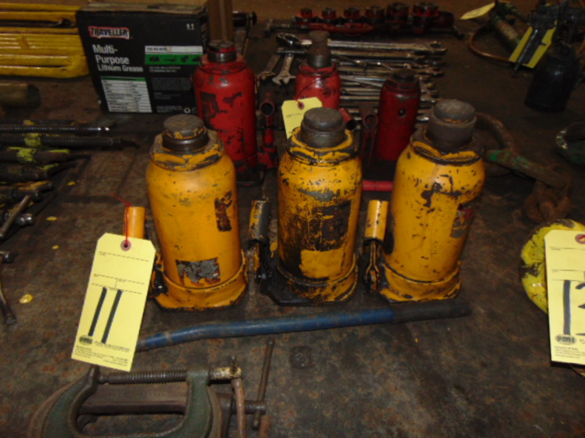 LOT OF BOTTLE JACKS (3)