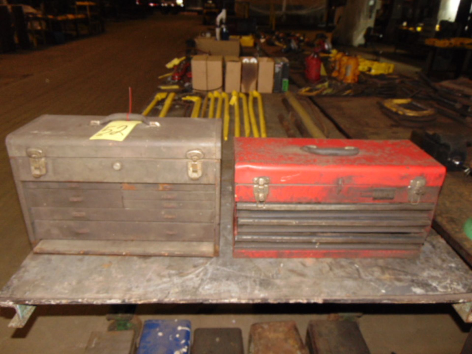 LOT OF TOOL BOXES (2)