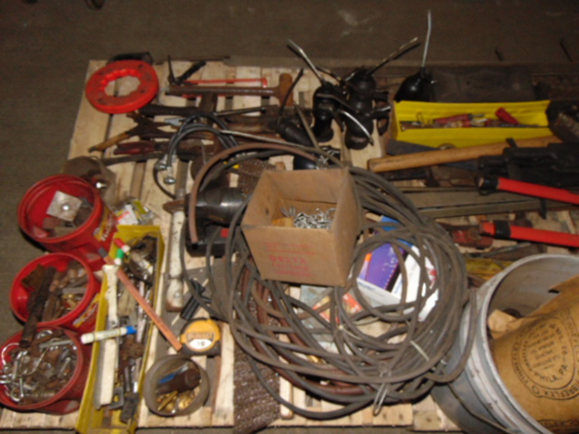 LOT OF HAND TOOLS, assorted (on three skids) - Image 4 of 4