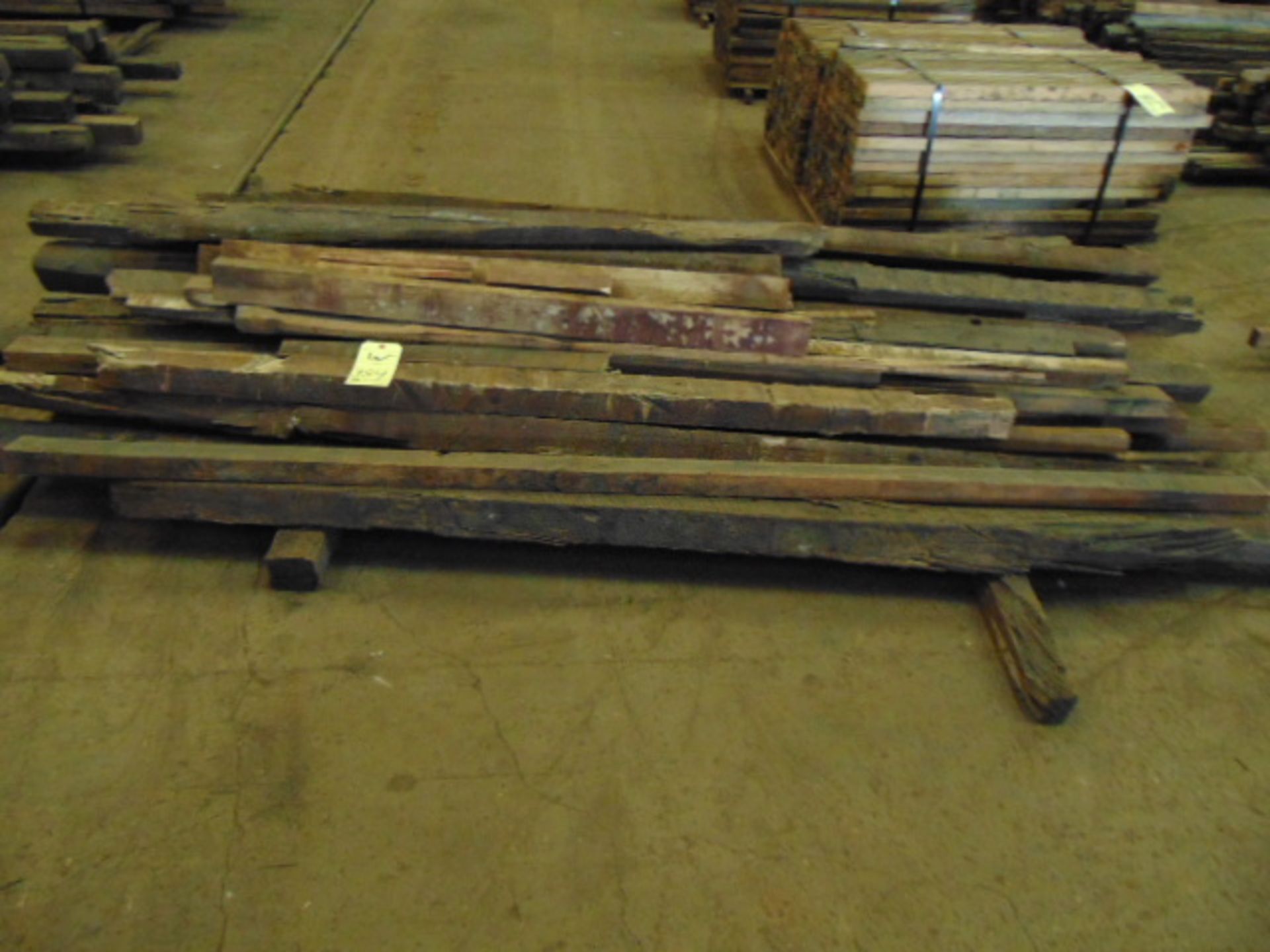 LOT OF WOOD, assorted (in one row) - Image 2 of 2