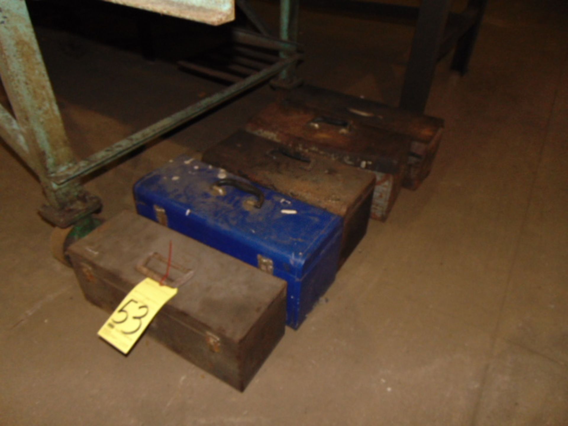 LOT OF TOOL BOXES (5)