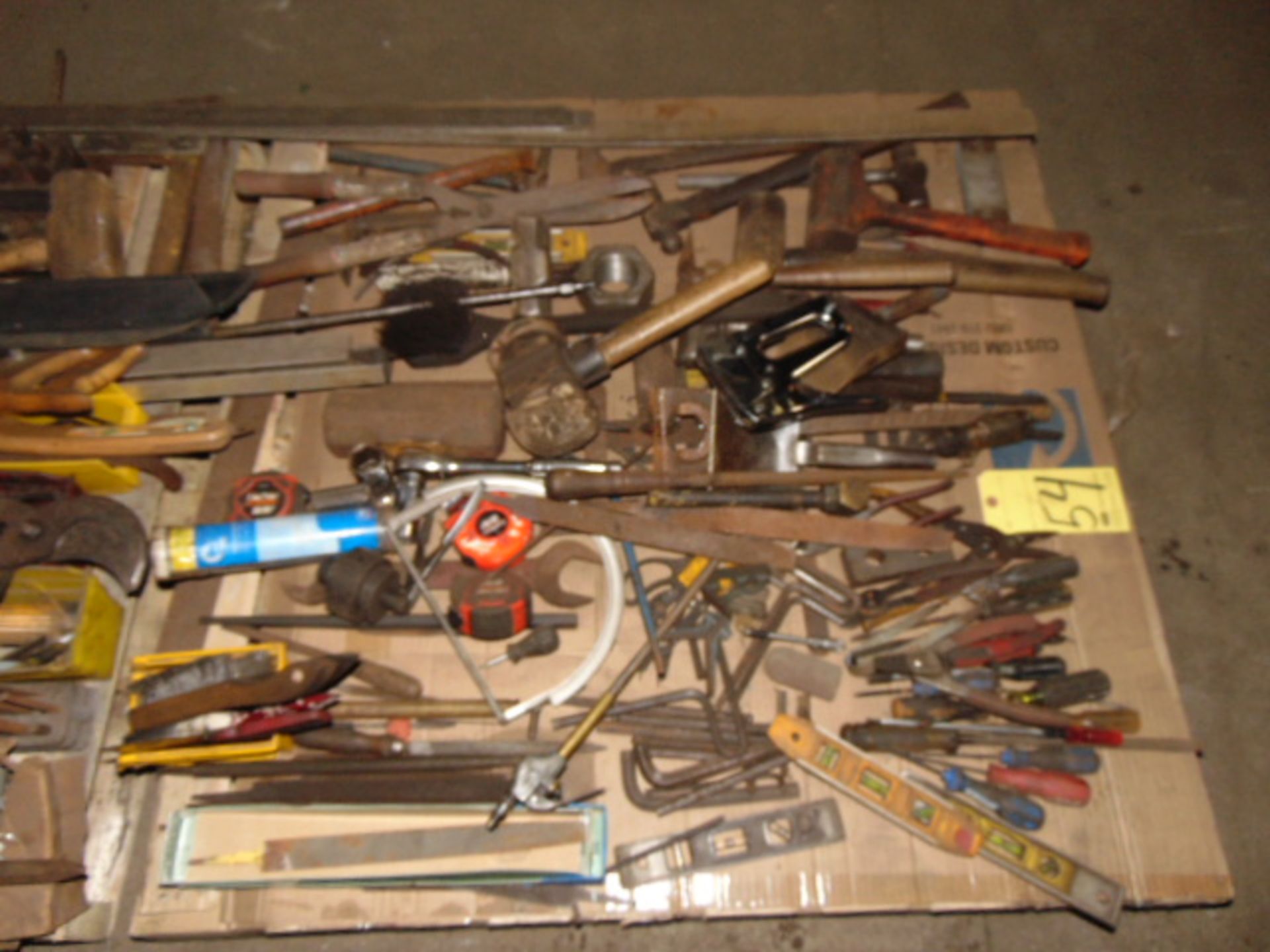 LOT OF HAND TOOLS, assorted (on three skids) - Image 2 of 4