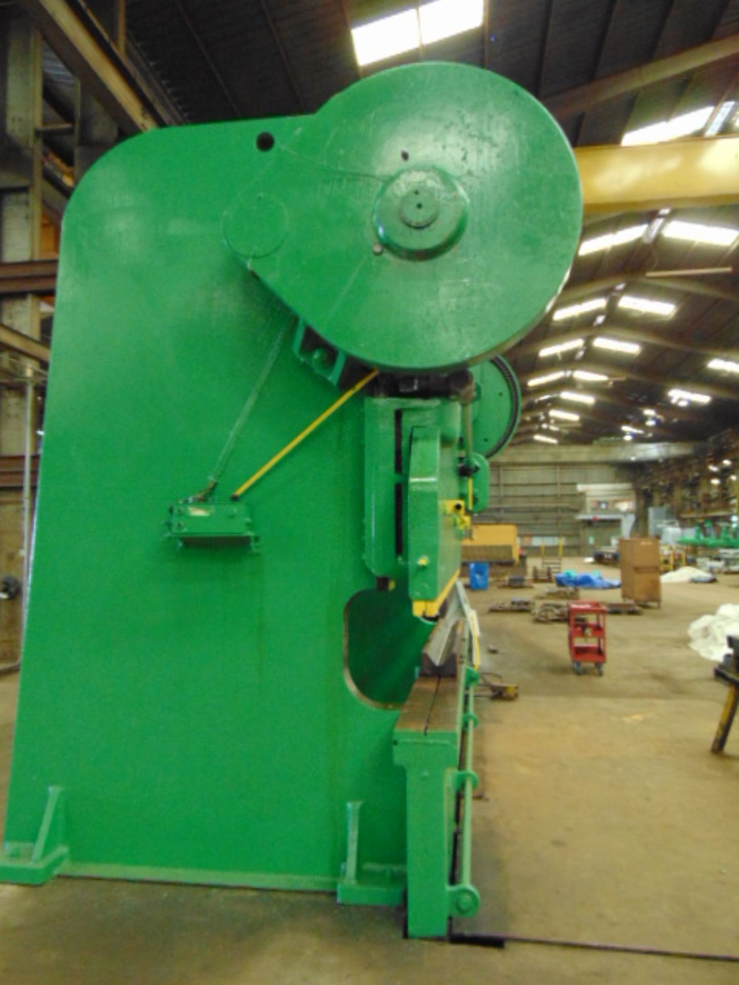 MECHANICAL PRESSBRAKE, CINCINNATI 750 T. CAP. MDL. 340-12, 16’ overall, 12’-6” dist. btwn. housings, - Image 3 of 15