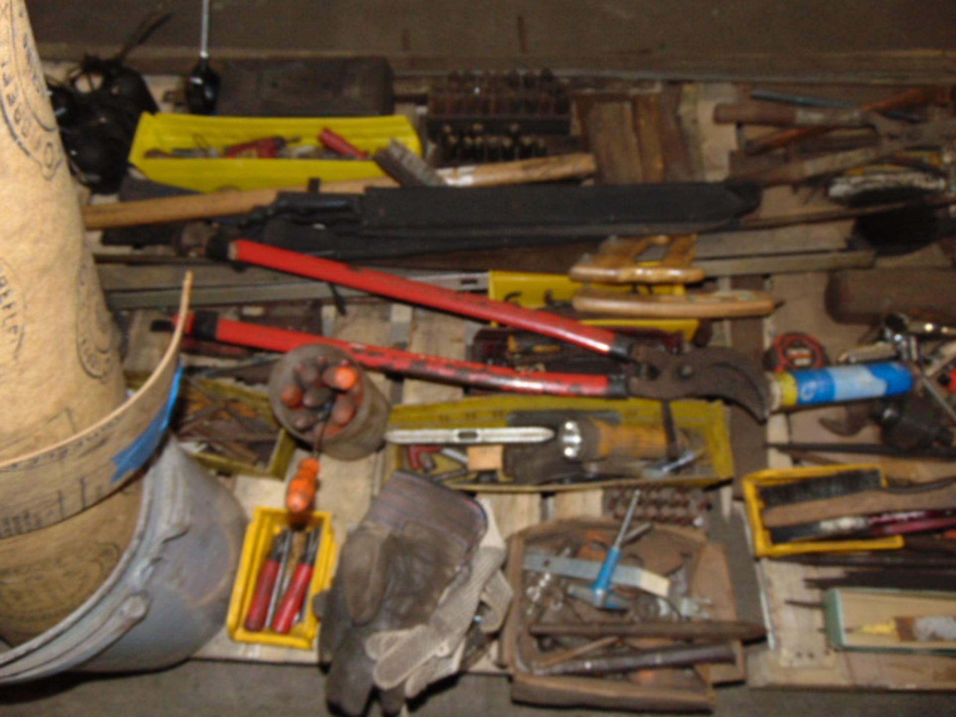 LOT OF HAND TOOLS, assorted (on three skids) - Image 3 of 4