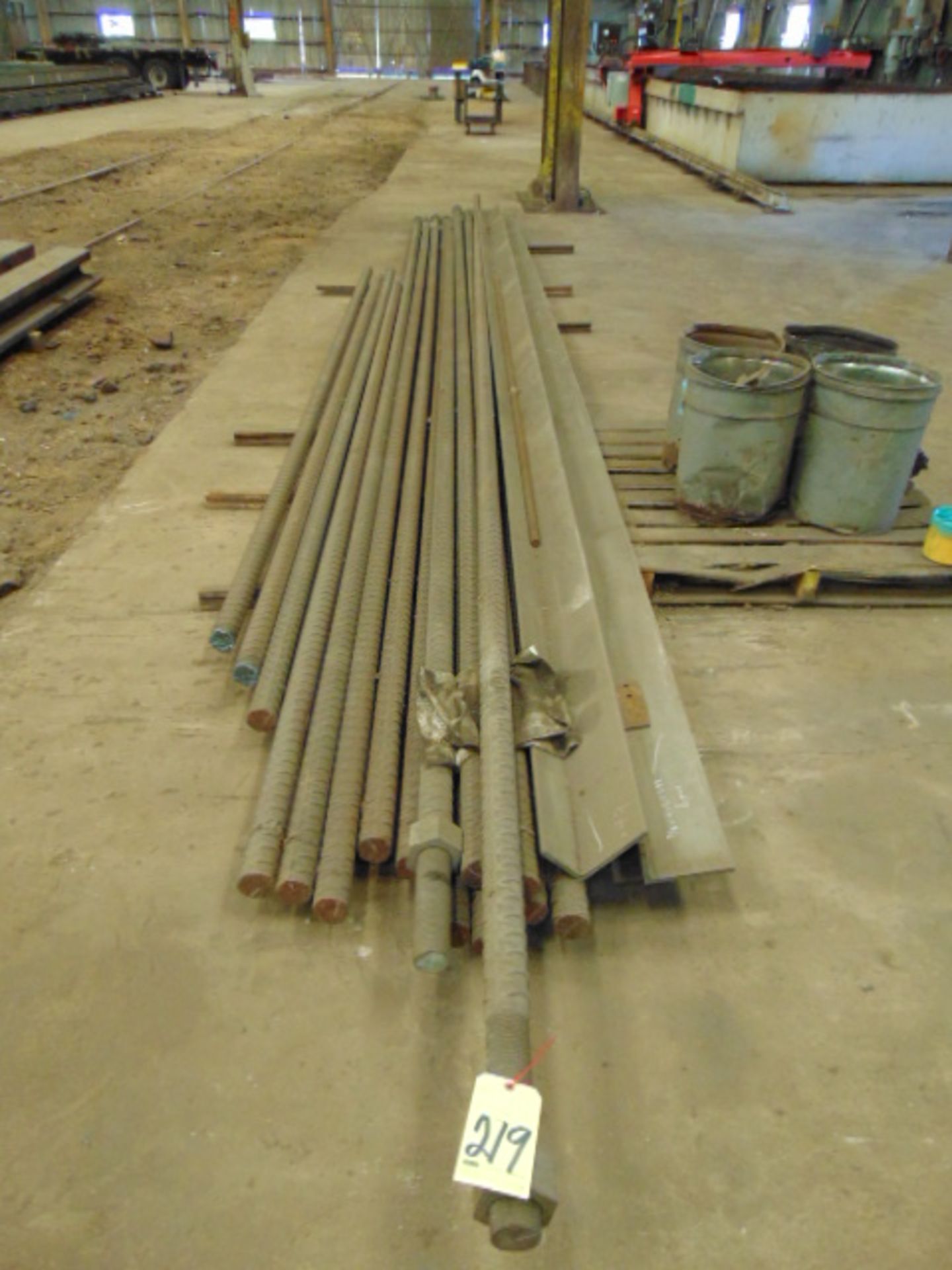 LOT CONSISTING OF: rebar, angle iron & bolts