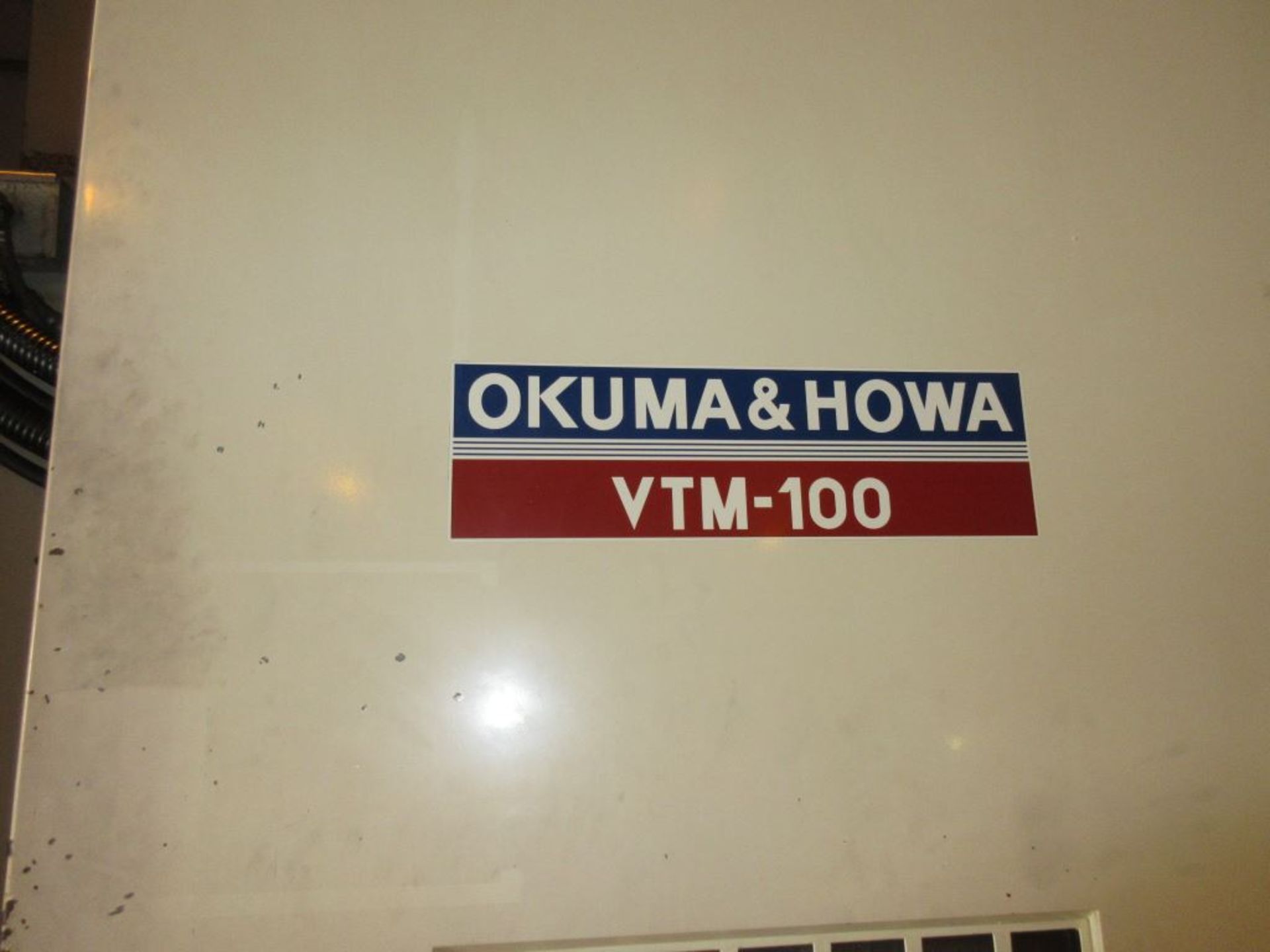 OKUMA & HOWA MDL. VTM-100 CNC VERTICAL TURNING CENTER, new 2000, Fanuc 18T CNC control, 36” - Image 14 of 14