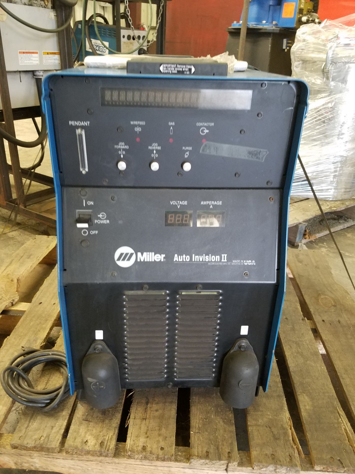 POWER INVERTER FOR ROBOTIC WELDER MILLER AUTO INVISION II, S/N LC088813 (Location S: Hippo Hopper,