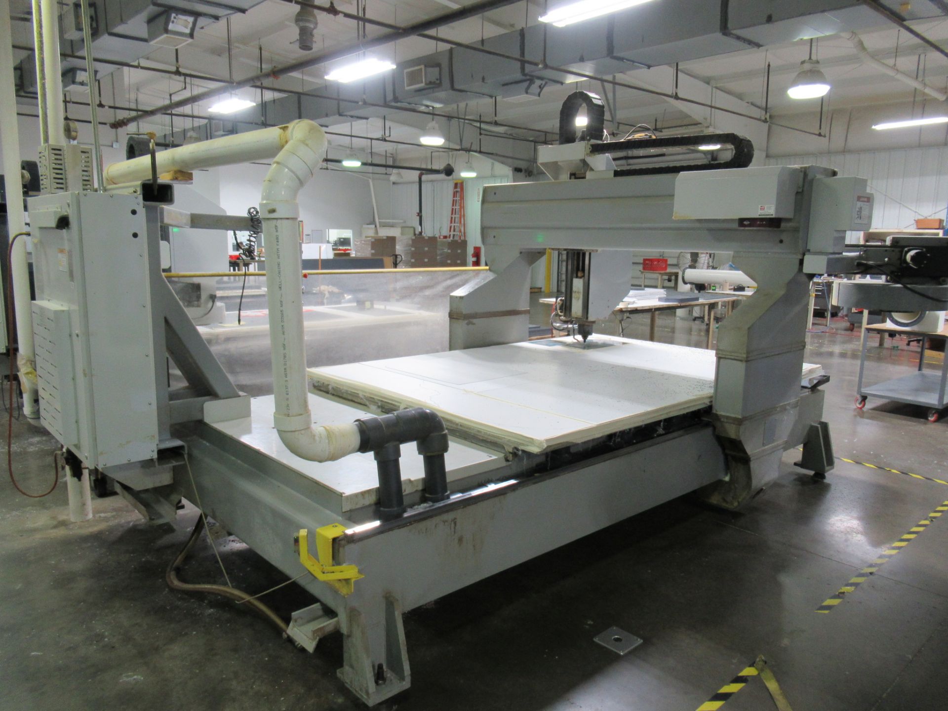 HAAS GR-710 CNC GANTRY ROUTER, New in 2006, 72” x 122” vacuum table, Travels: 121”-X, 85”-Y, 24”Z, - Image 5 of 7