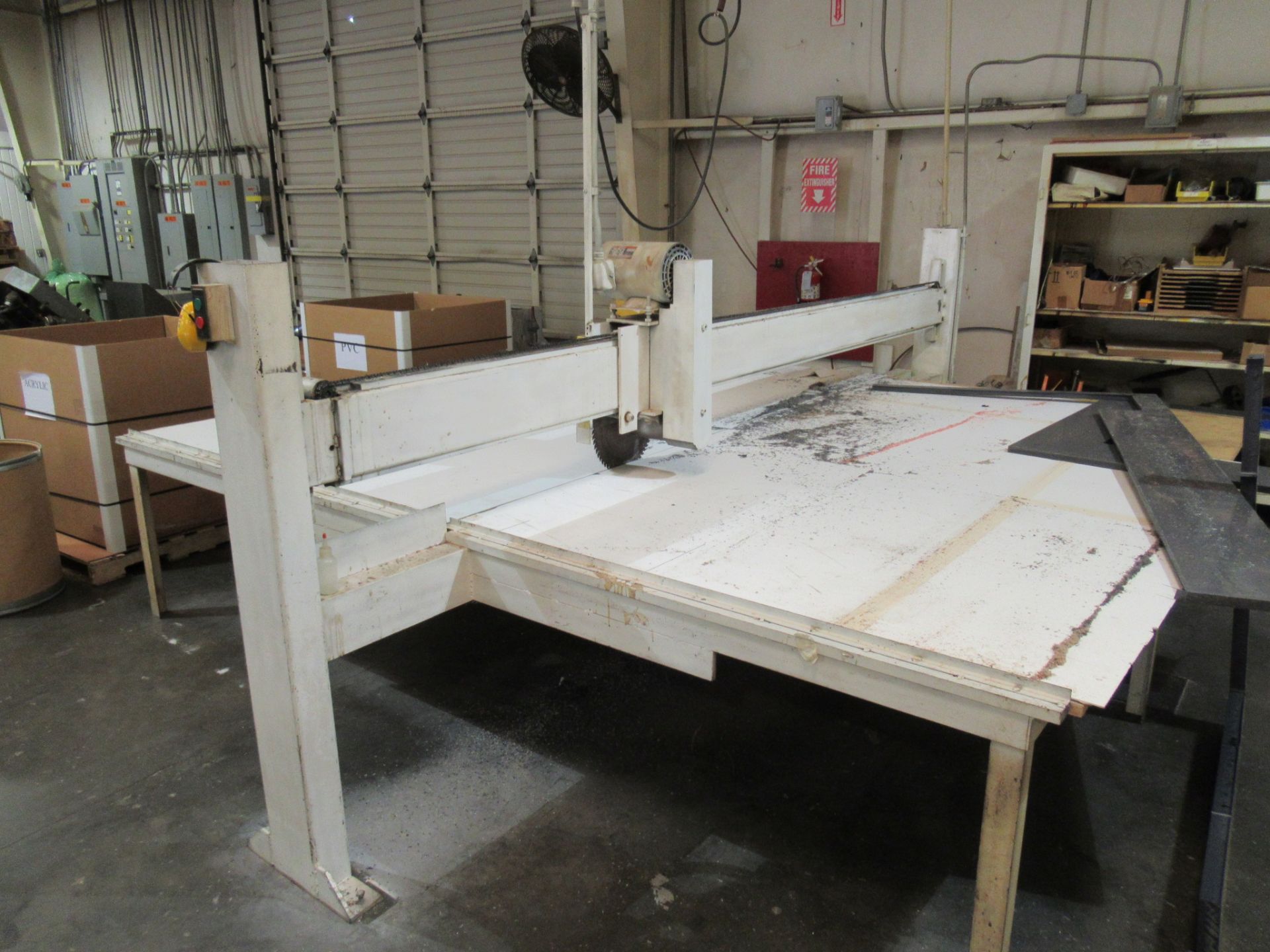 CUSTOM TABLE SAW, (Location C: Moore Fabrication, 5645 North Dale Street, Houston, TX 77087)