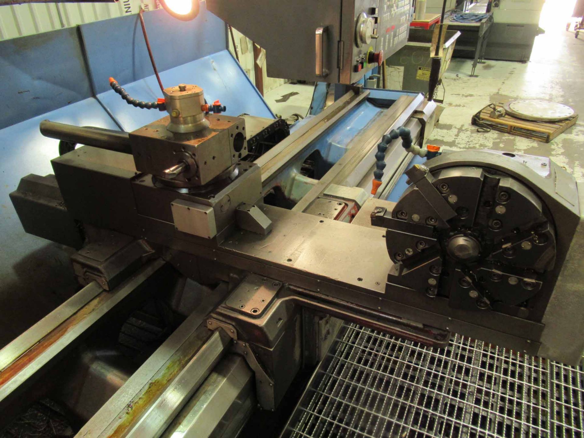 MAZAK Power Master N CNC LATHE2-axis Flat Bed CNC lathe, Mdl. PMNX-3000U, Mazatrol T-Plus CNC - Image 4 of 12