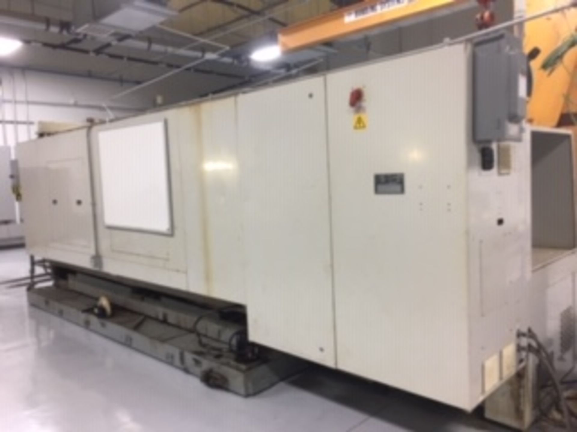 CHALLENGER MICROCUT 33” X 80” MDL. FTC-35 CNC HOLLOW SPINDLE LATHE, new 2007, Fanuc Oi-TC CNC - Image 3 of 5