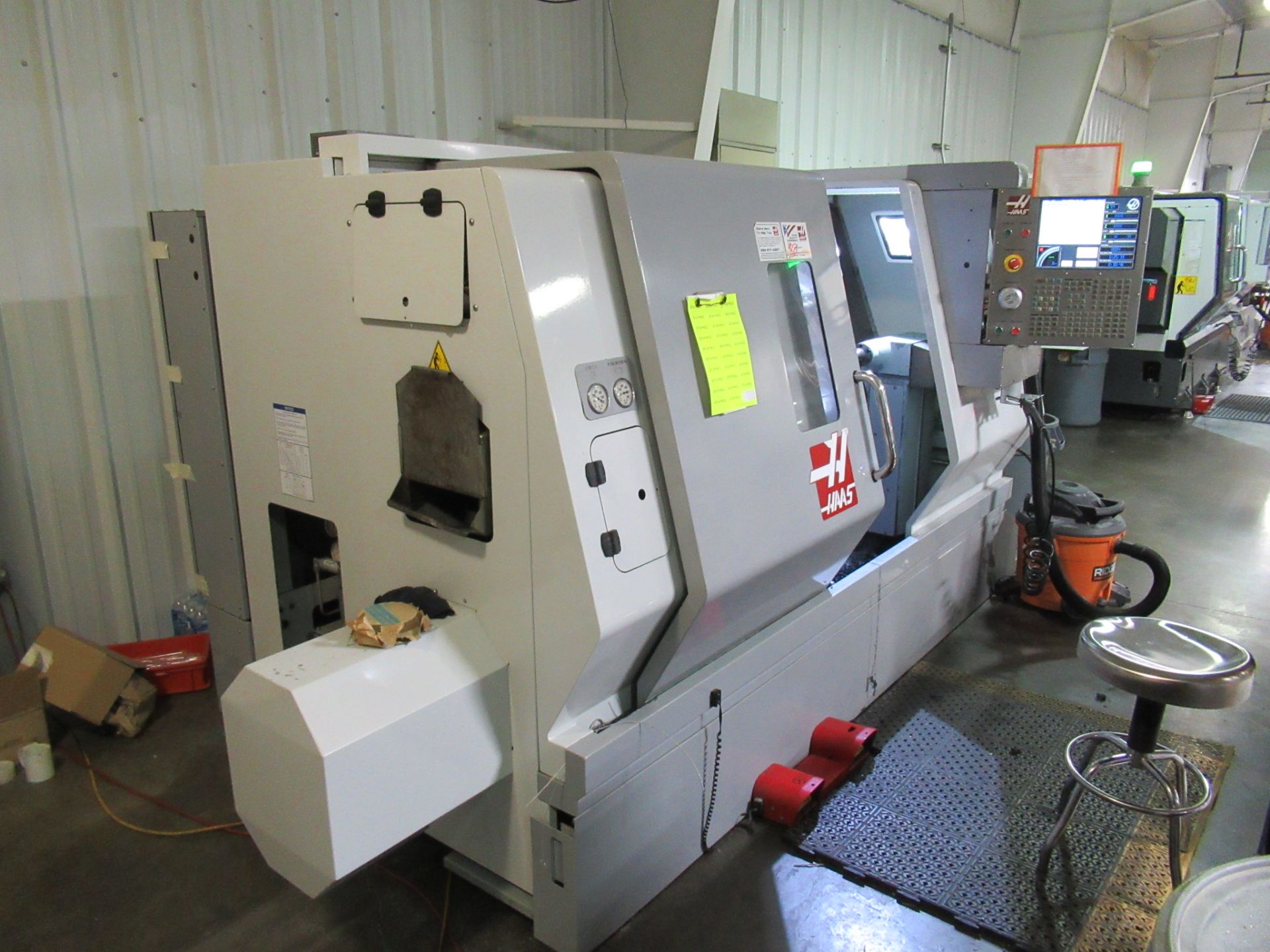 HAAS MDL. SL30T CNC LATHE, new 2008, Haas CNC control, 30” swing, 34” cutting length, 3” bar - Image 2 of 8