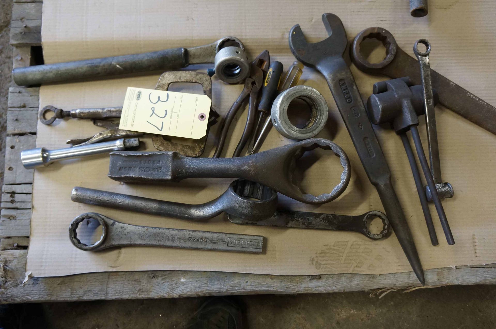 LOT OF WRENCHES, misc.